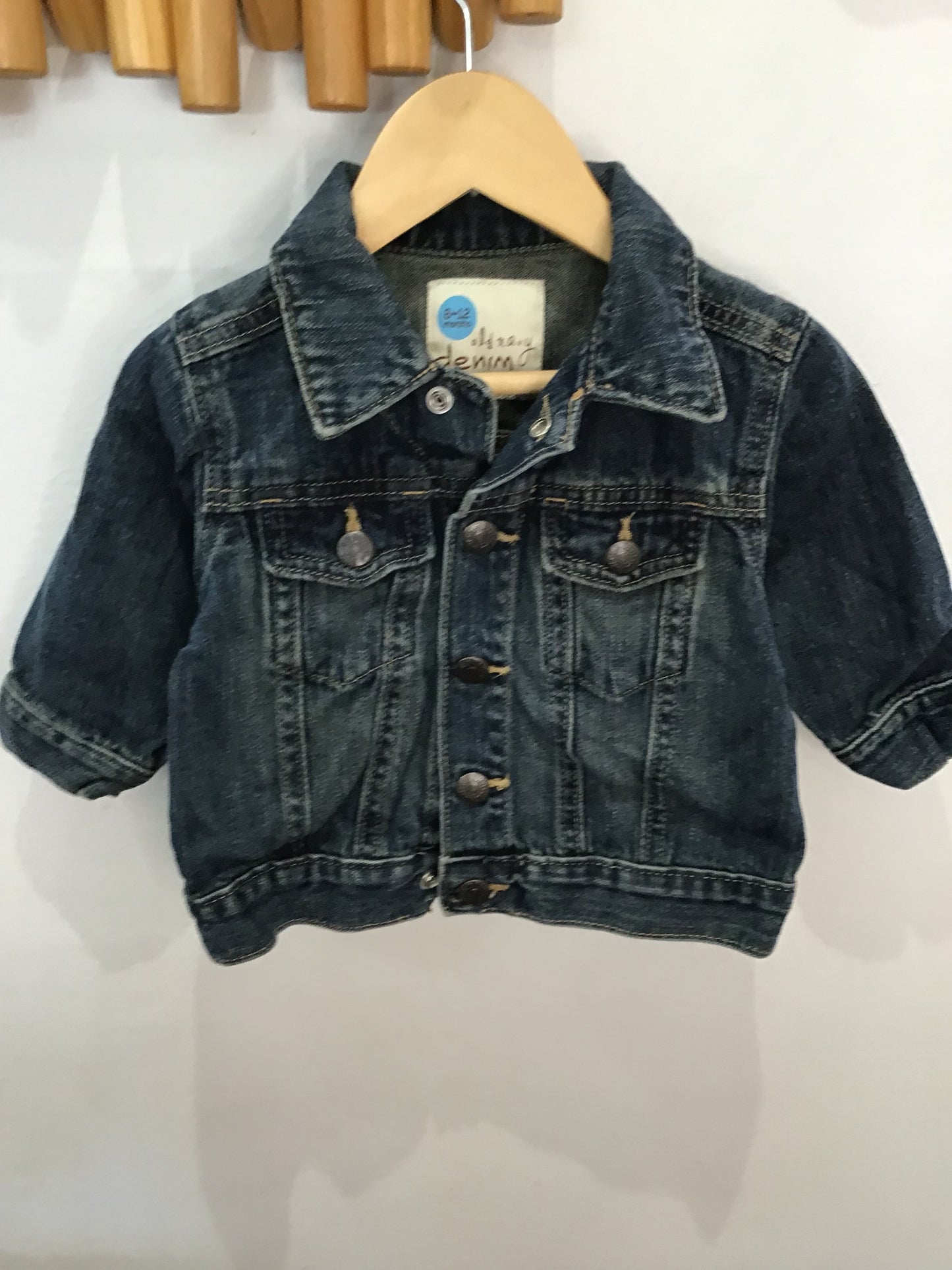 Jean jacket 6-12m