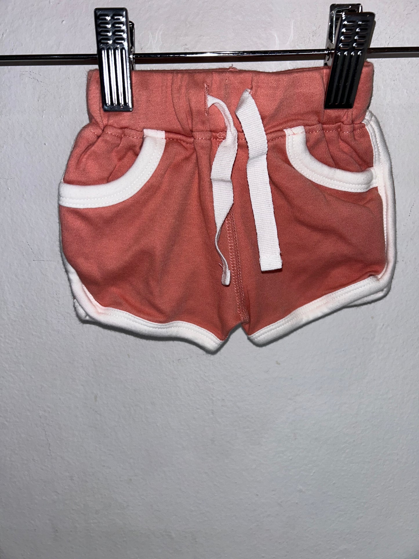 Sapling Coral Short Set 0-3m