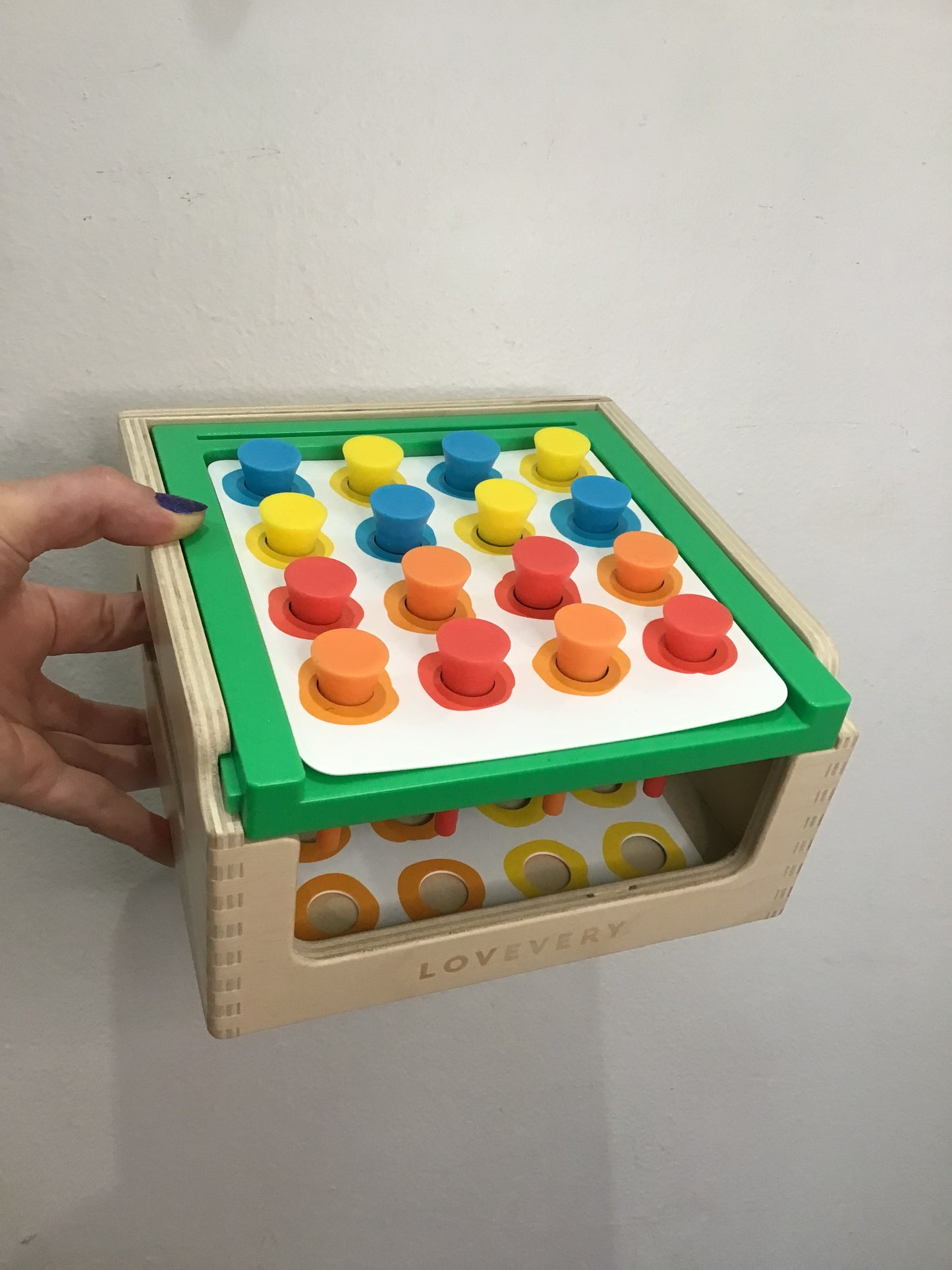 Lovevery pegs toy
