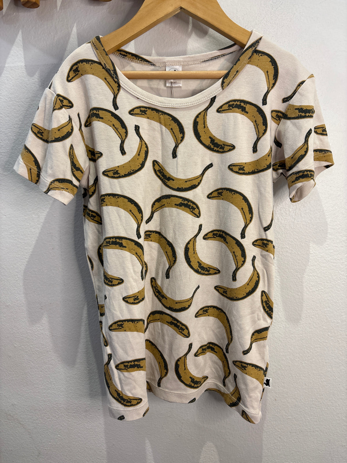 Little and Lively banna tee 5-6y*