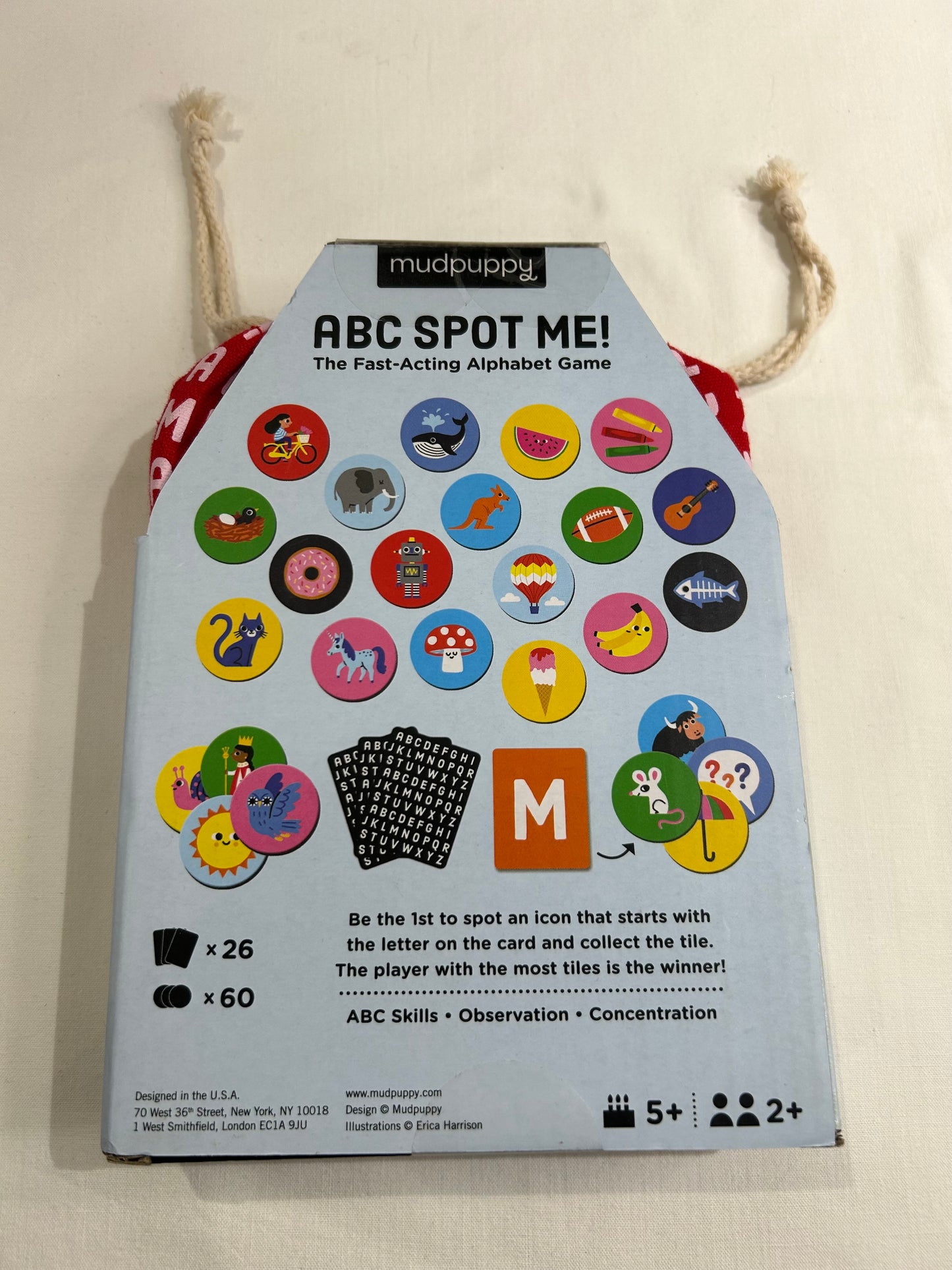 Mudpuppy alphabet game NEW