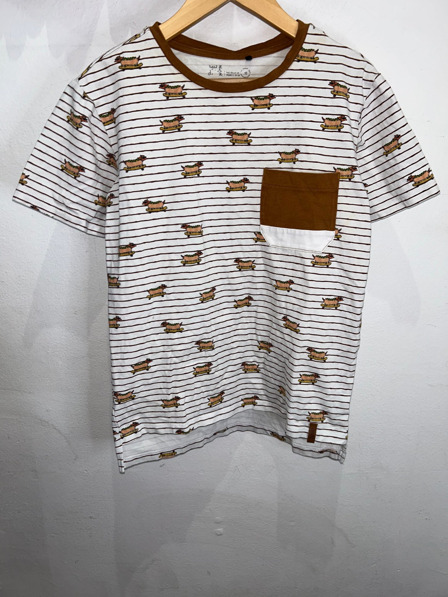 Deuxpardeux hotdogs tee 10y