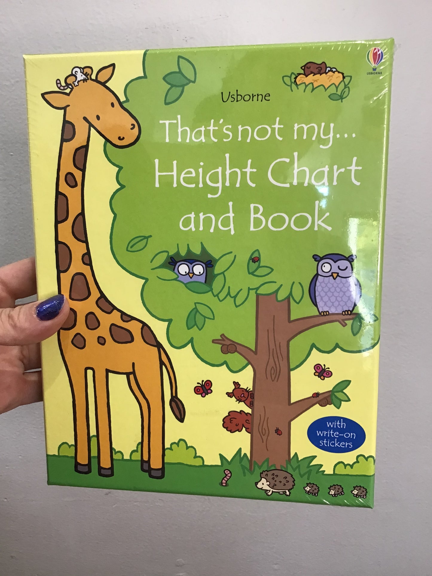 That's not my - height chart and book NEW