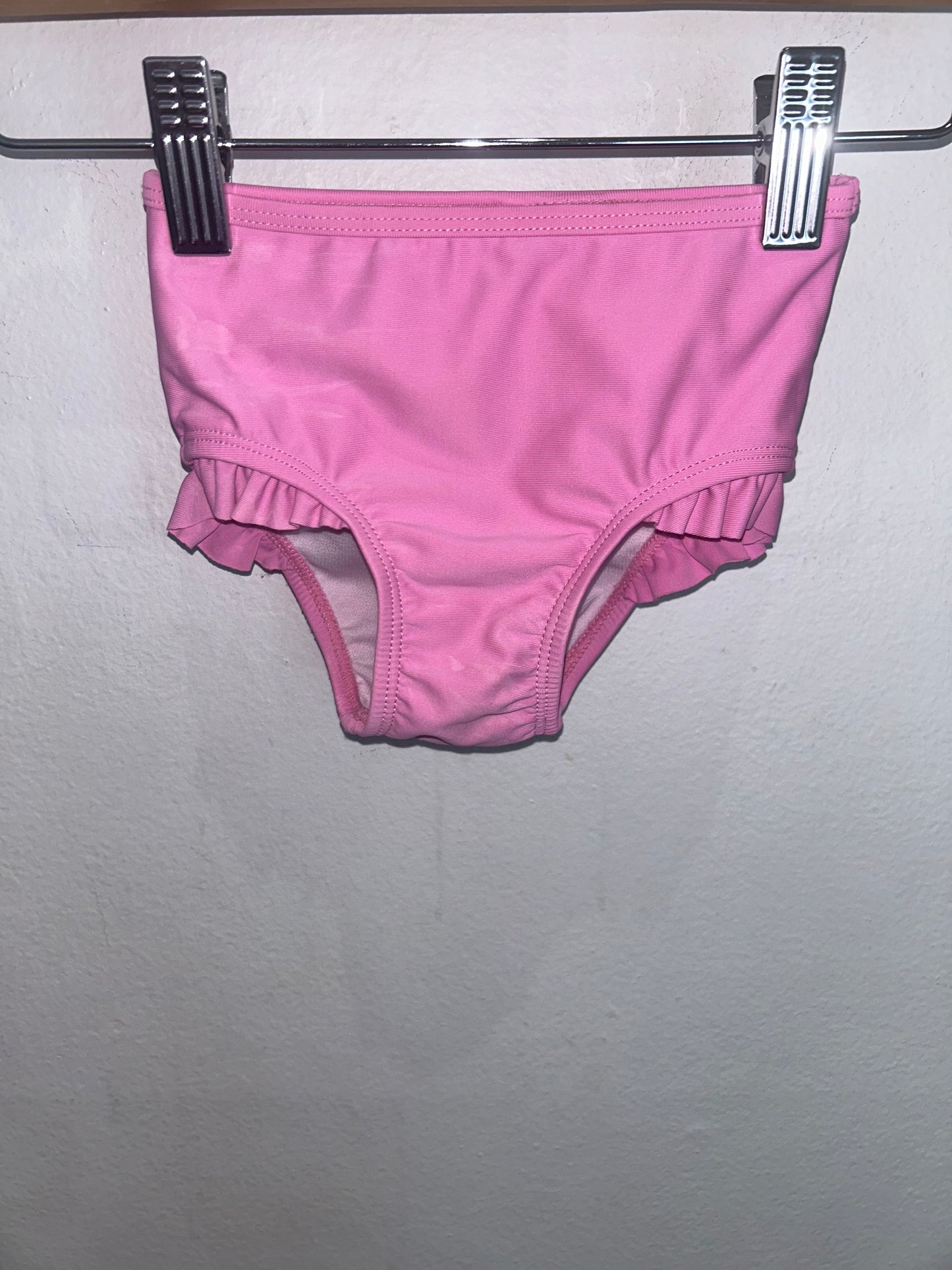 Pink and stripes swim set 6-12m