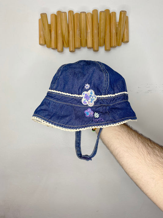 Vintage denim hat 2-5y