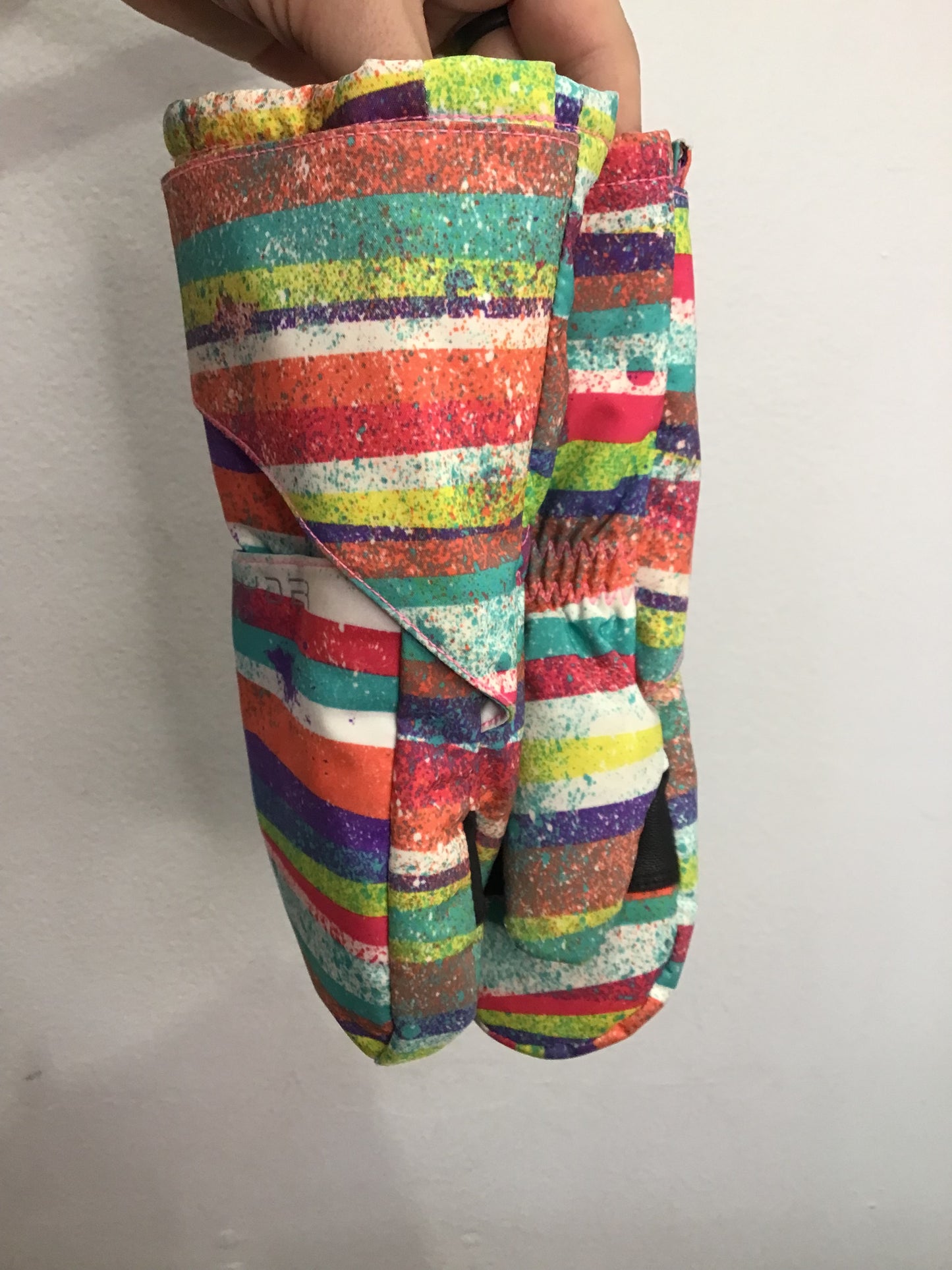 Striped mitts 4-6y