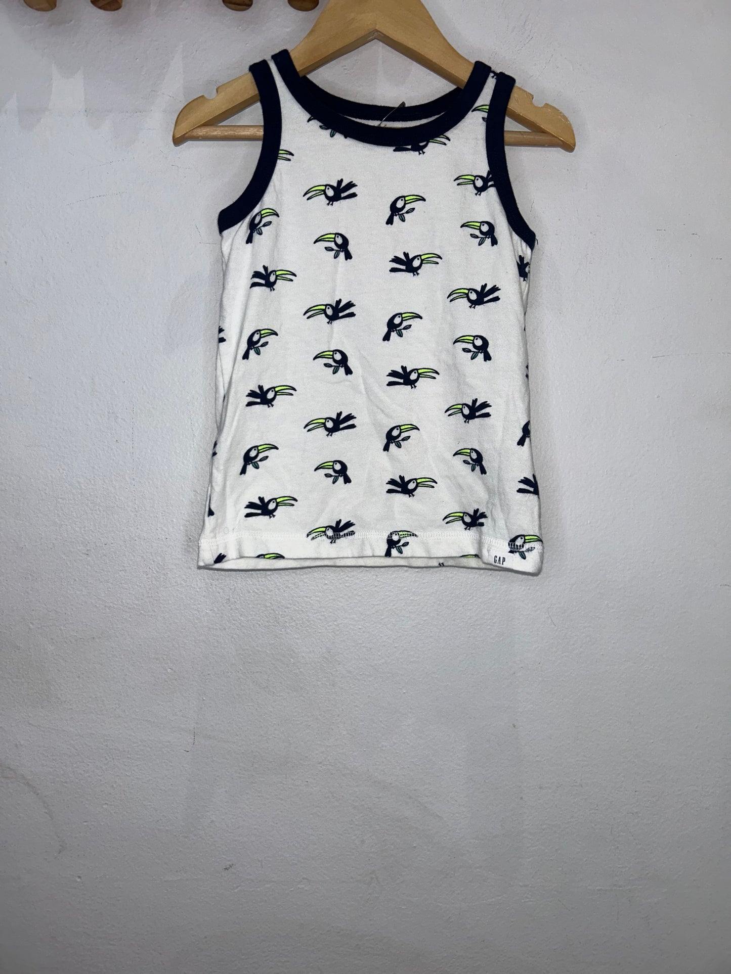 Tucan Tank Top Tee 2y