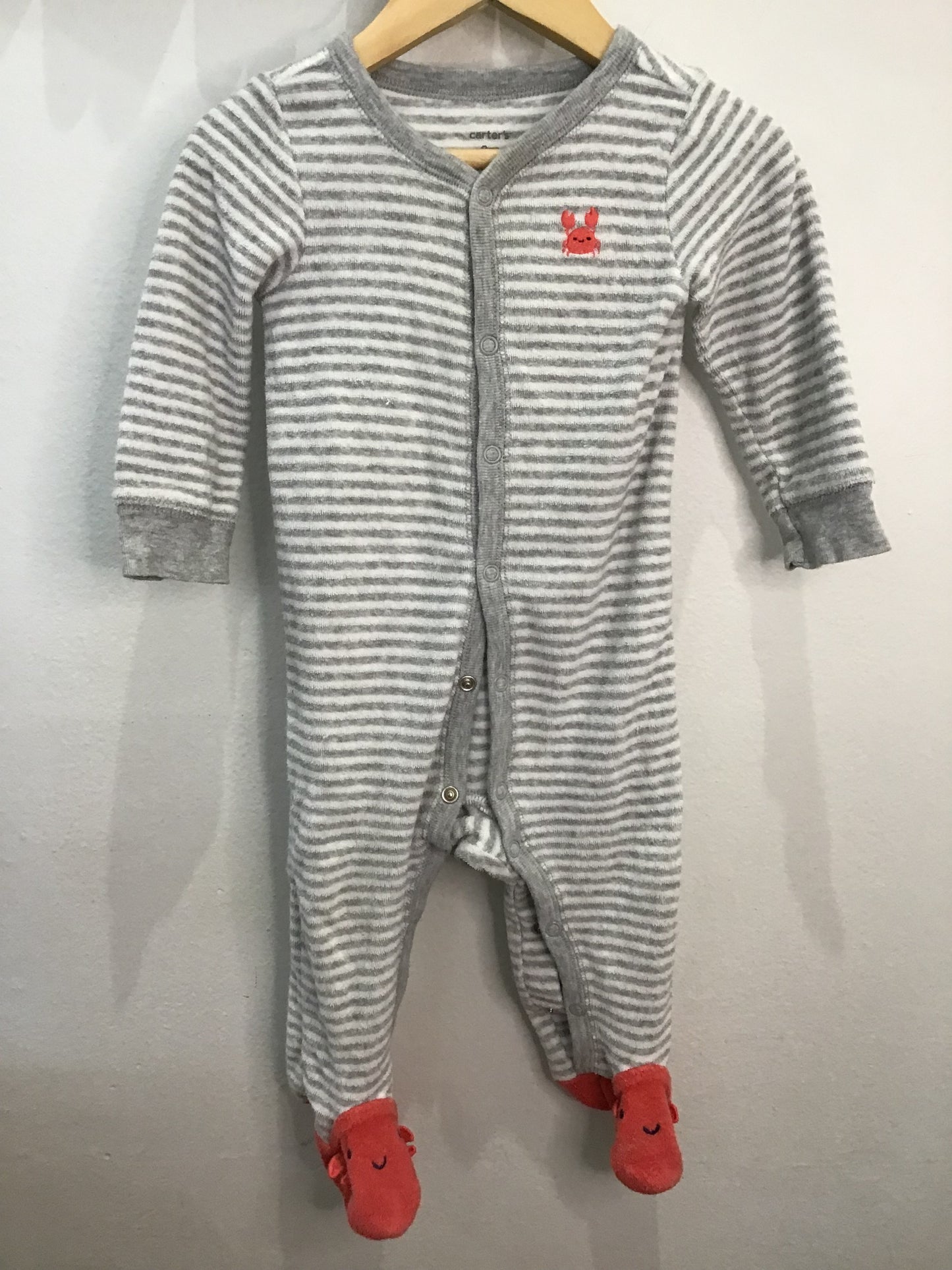 Sleeper terry crab 6-9m