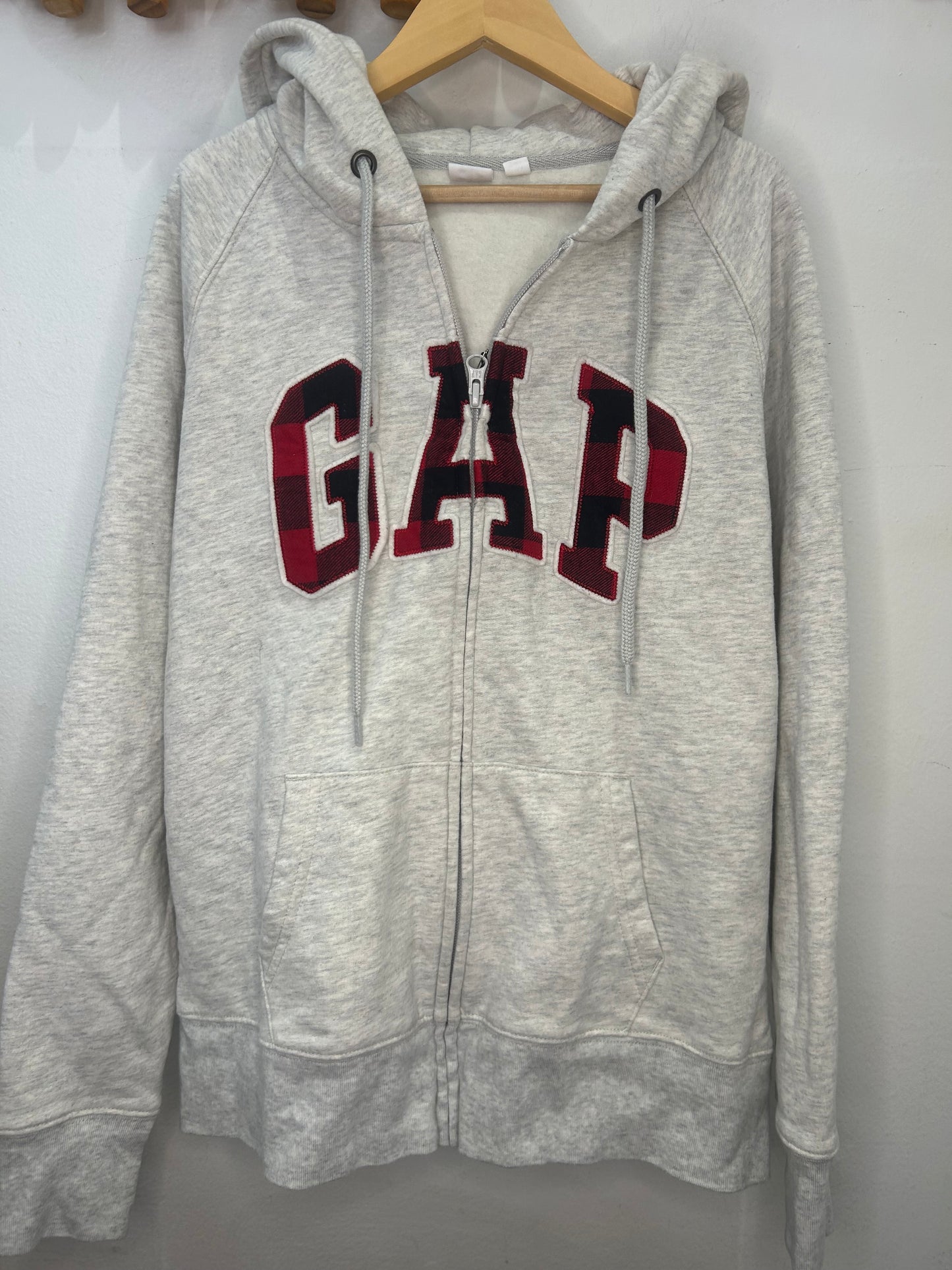 GAP zip-up hoodie fitted- adult M