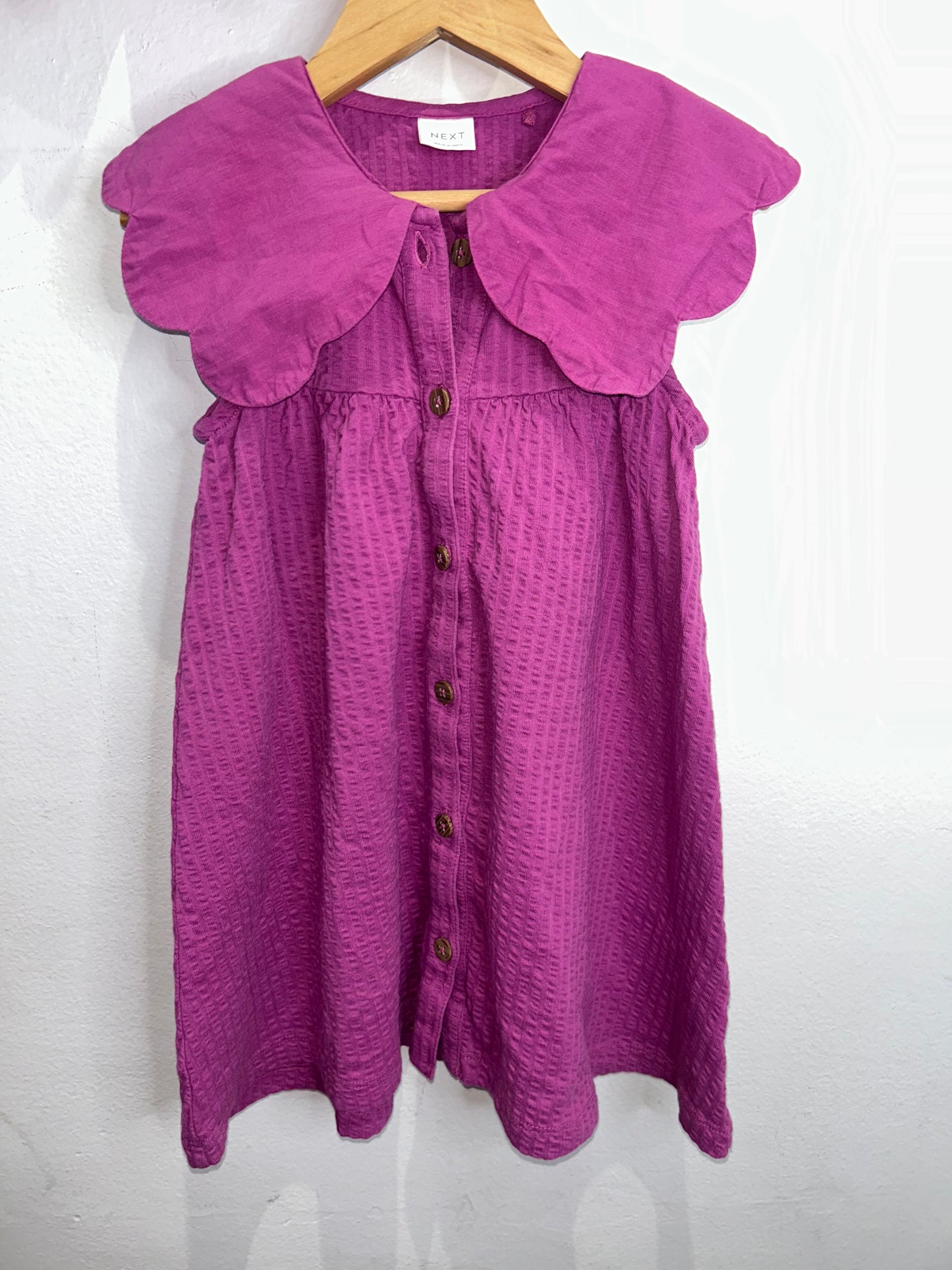 Magenta dress 2-3y