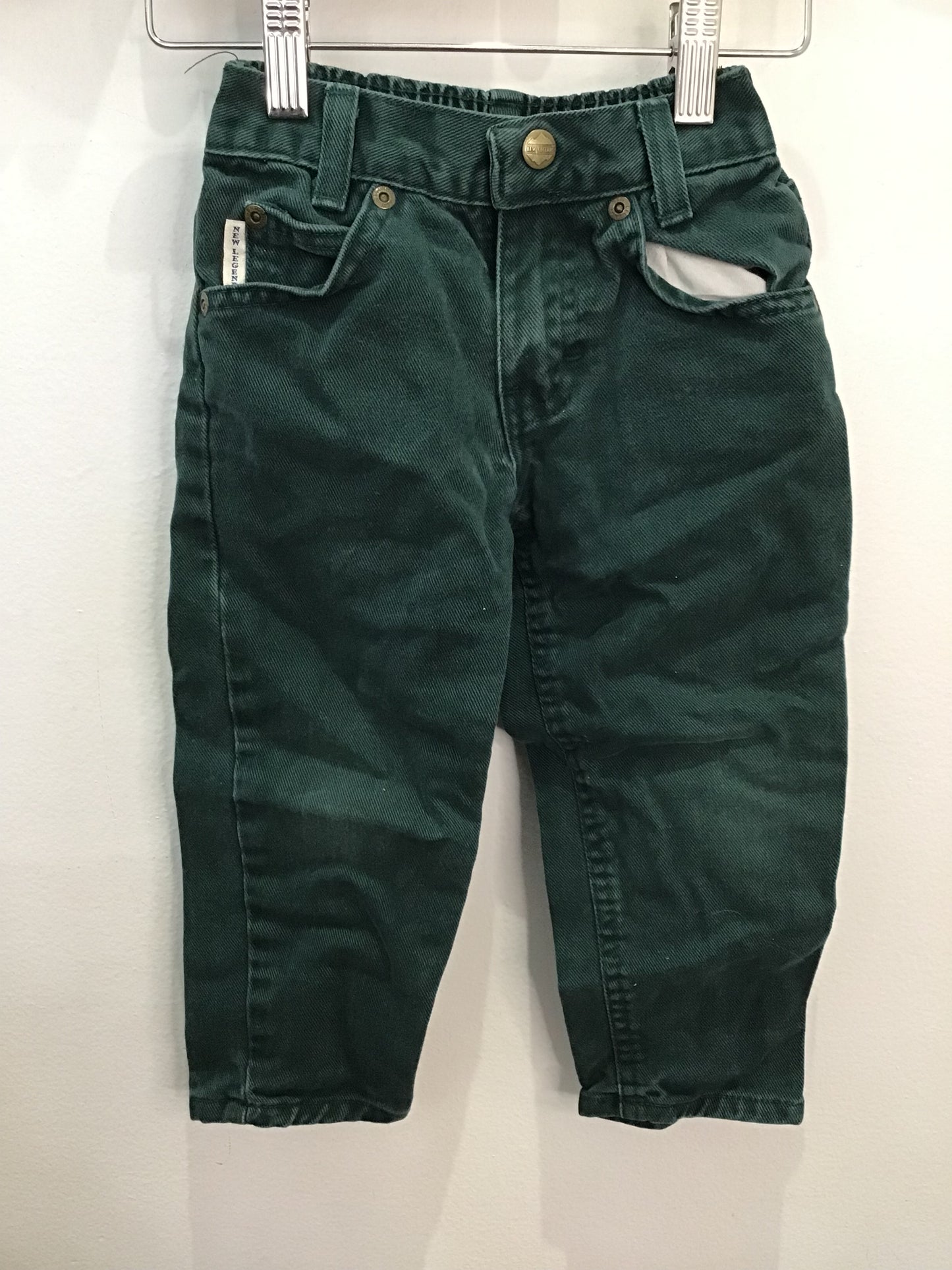 Vintage green jeans 3y