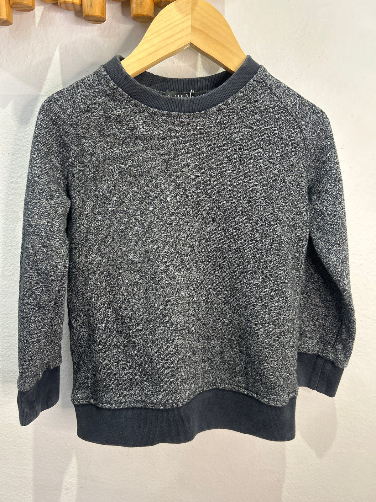 Slate and pearl ash pullover 3y