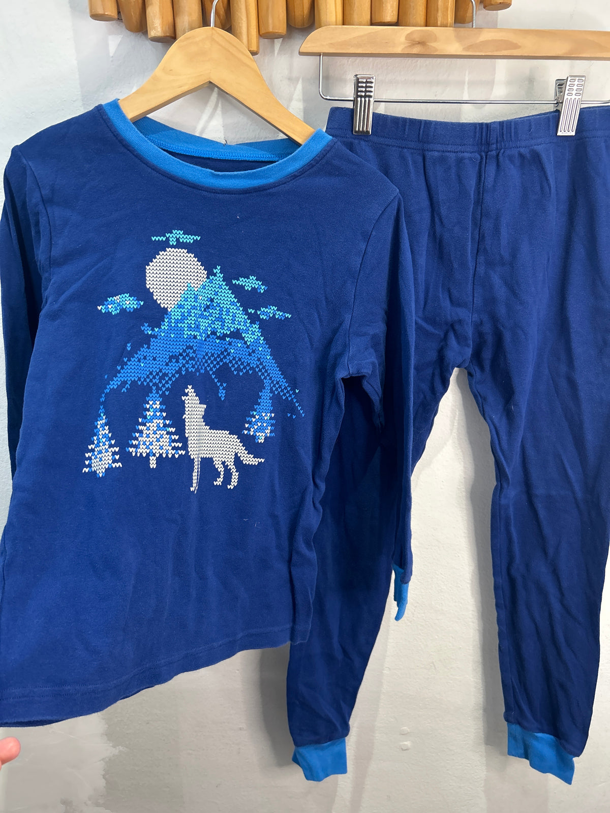 Blue mountain pyjamas 10y
