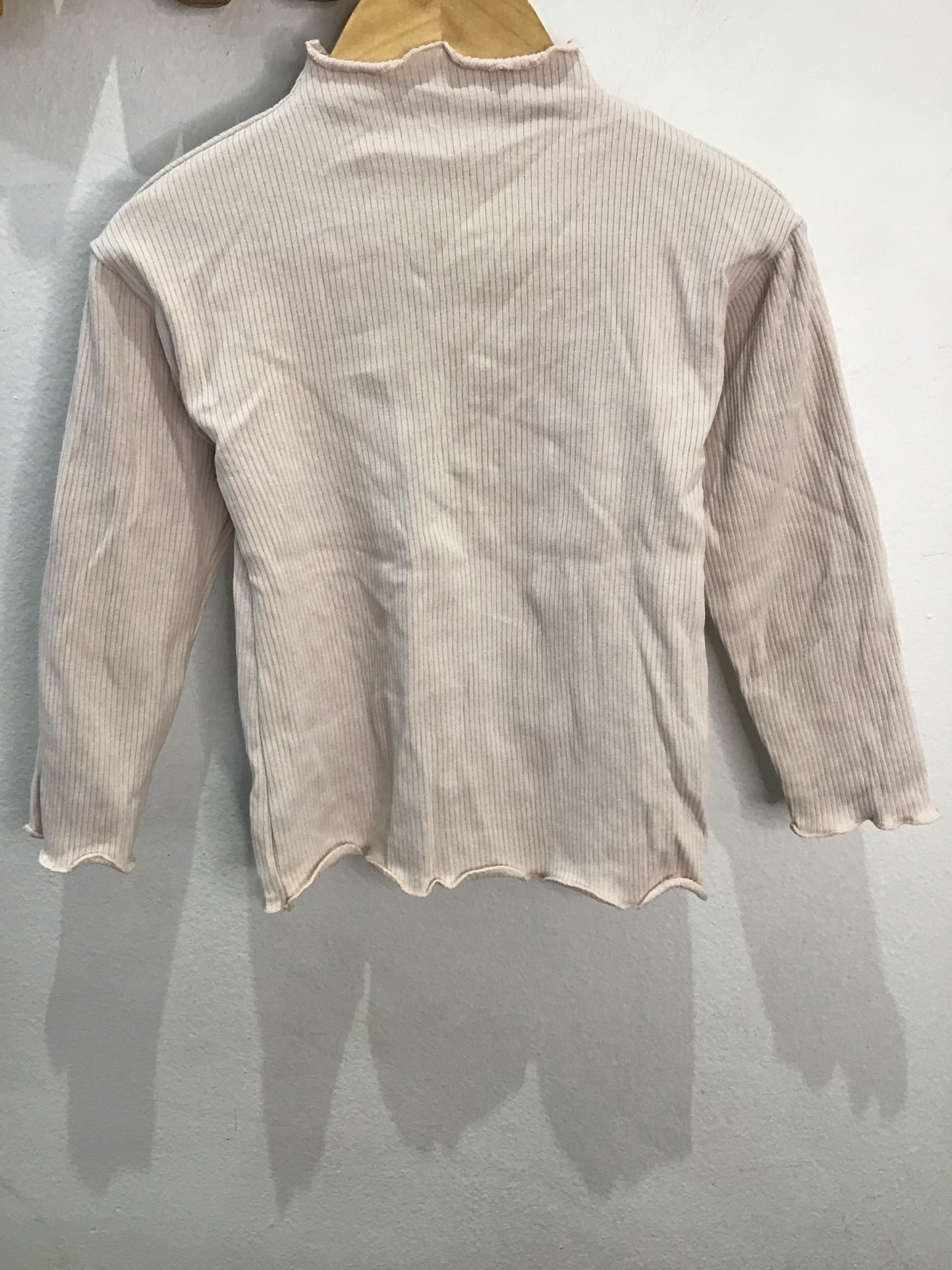 Jamie Kay pink ribbed tee 4y