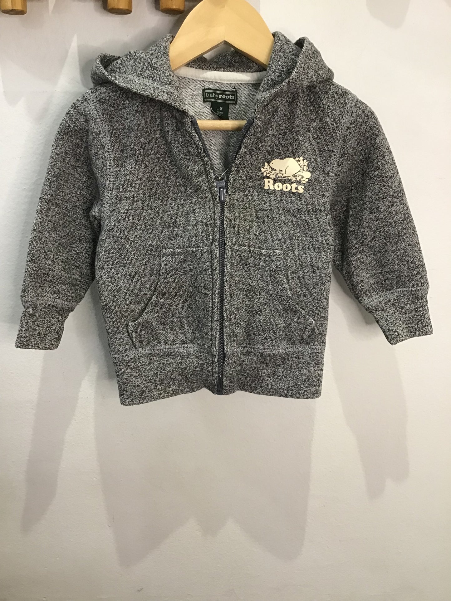 Roots grey sweatshirt 12-18m