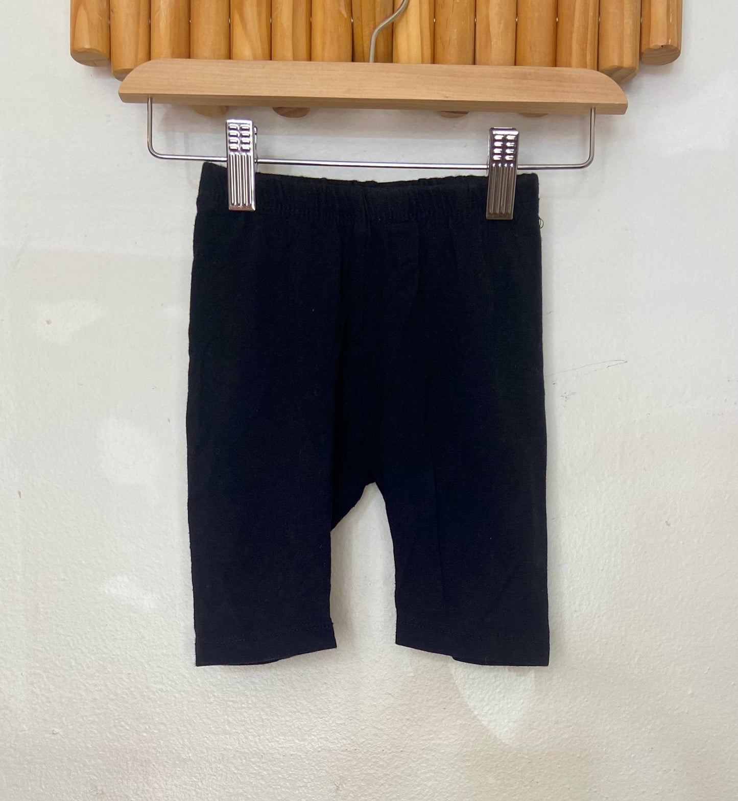 Posh and Cozy black bike shorts 18-24m