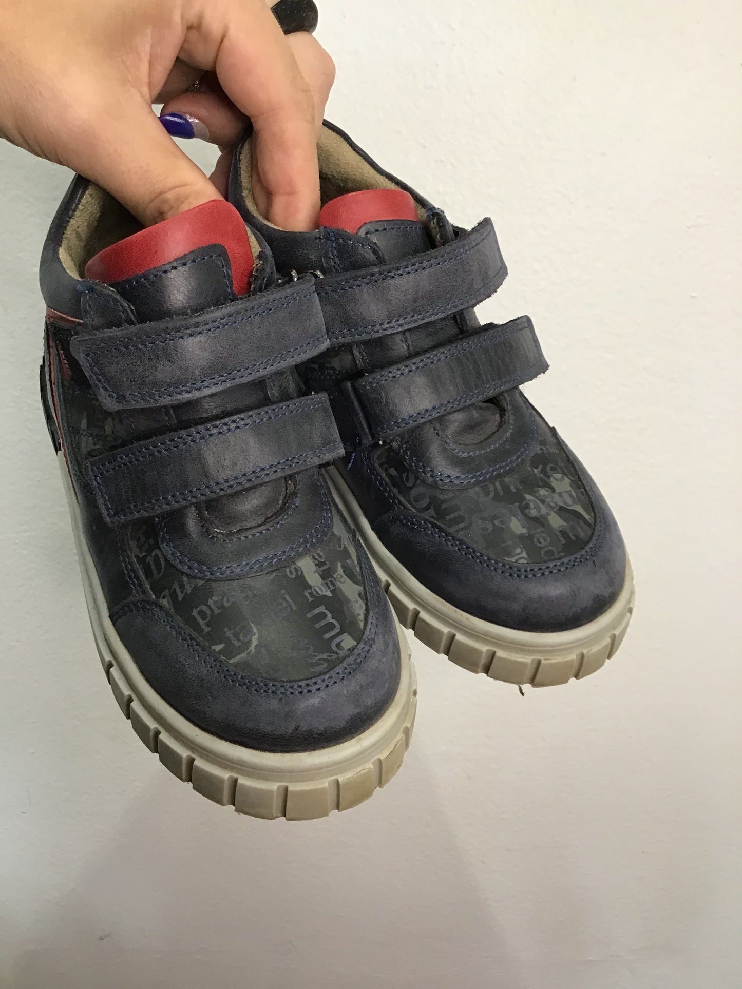 C10.5 Ortopedia leather hightops navy