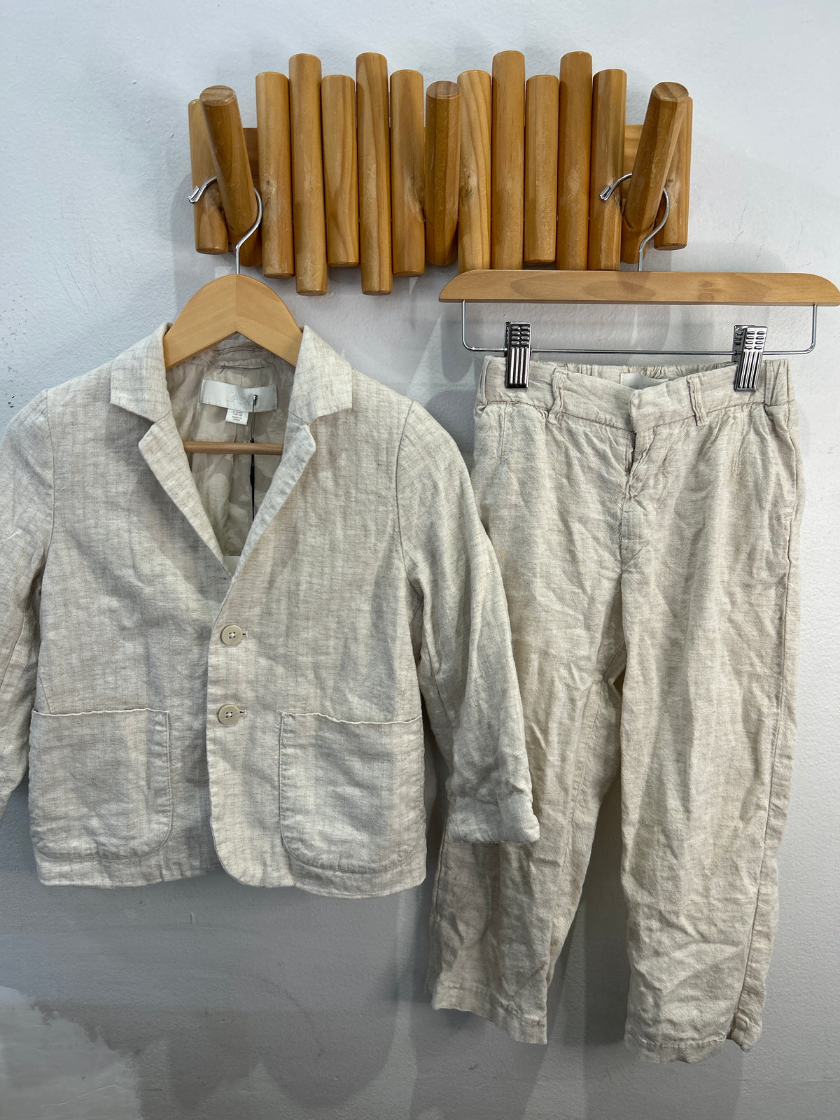 Linen blazer set 5y