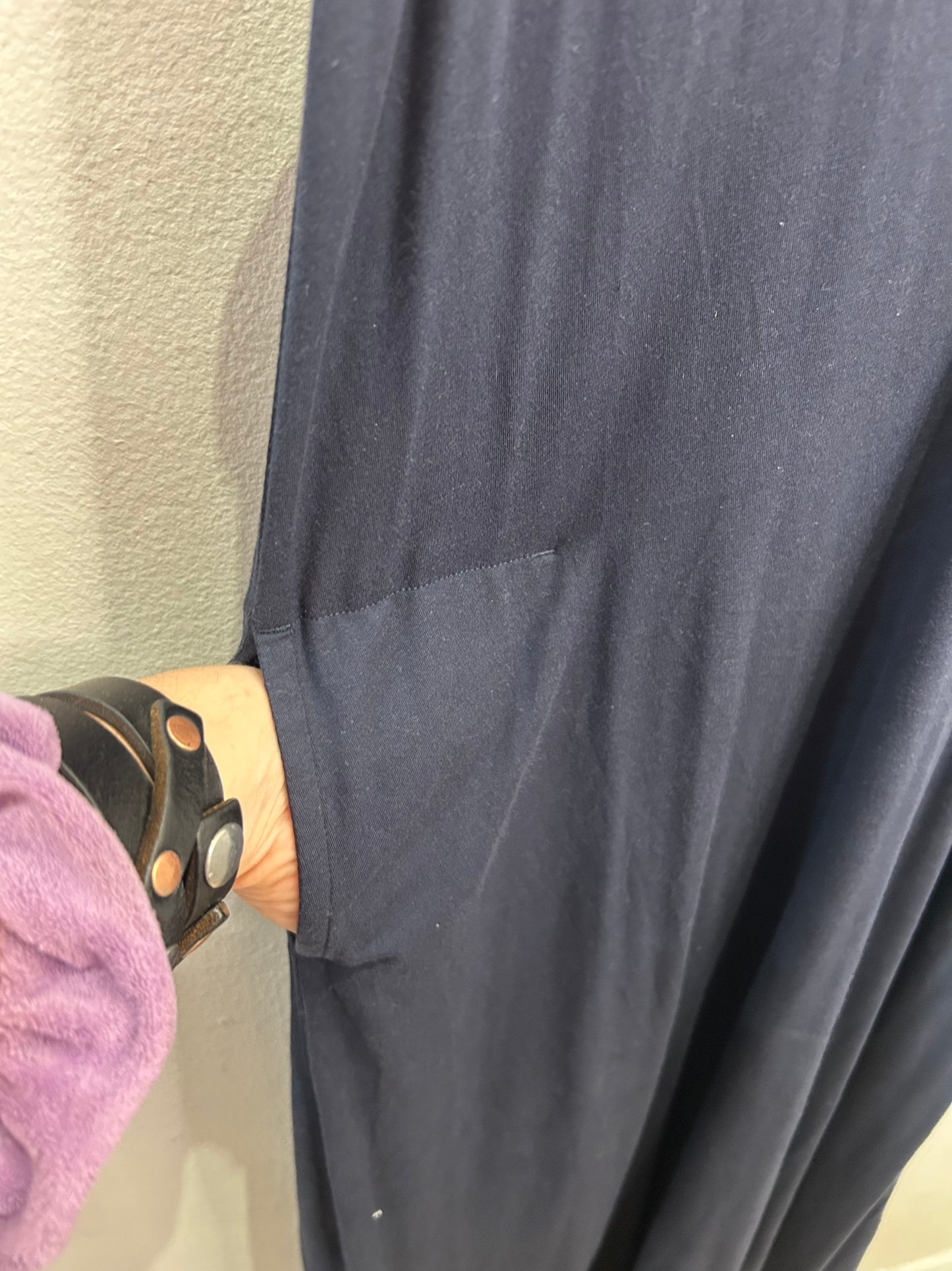 Kit & Ace navy maxi dress- adult XS