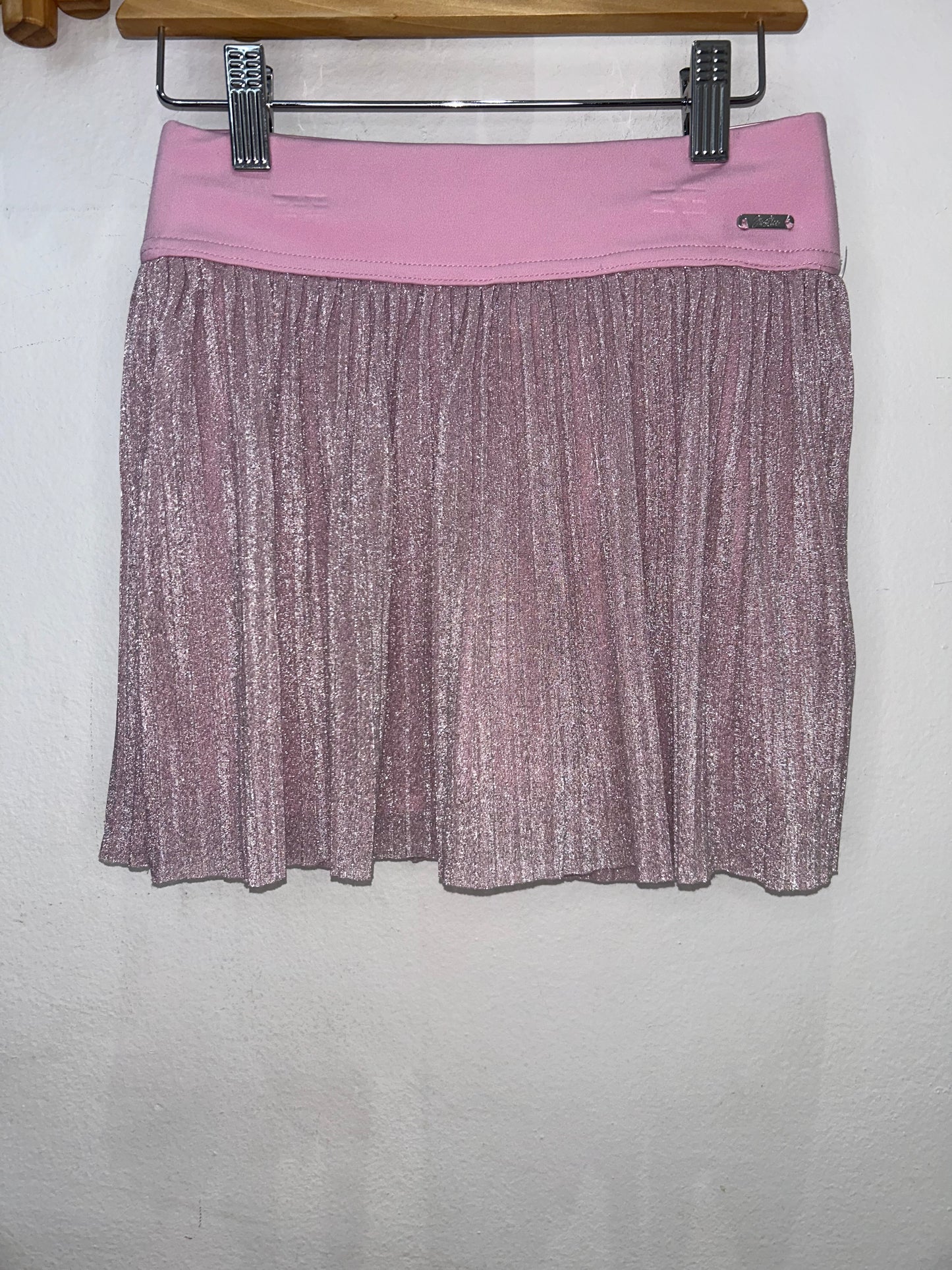 Shimmery pink skort 7-8y