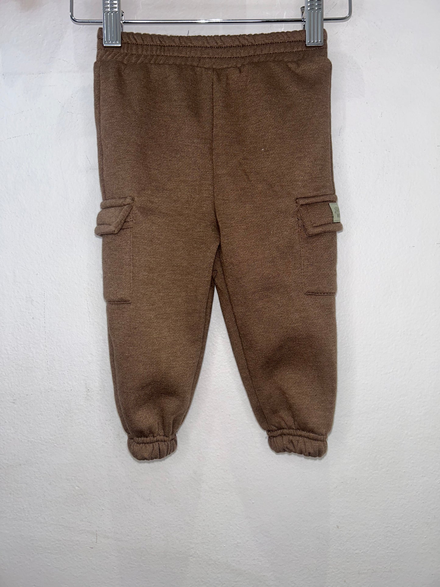 Brown pocket joggers 12m