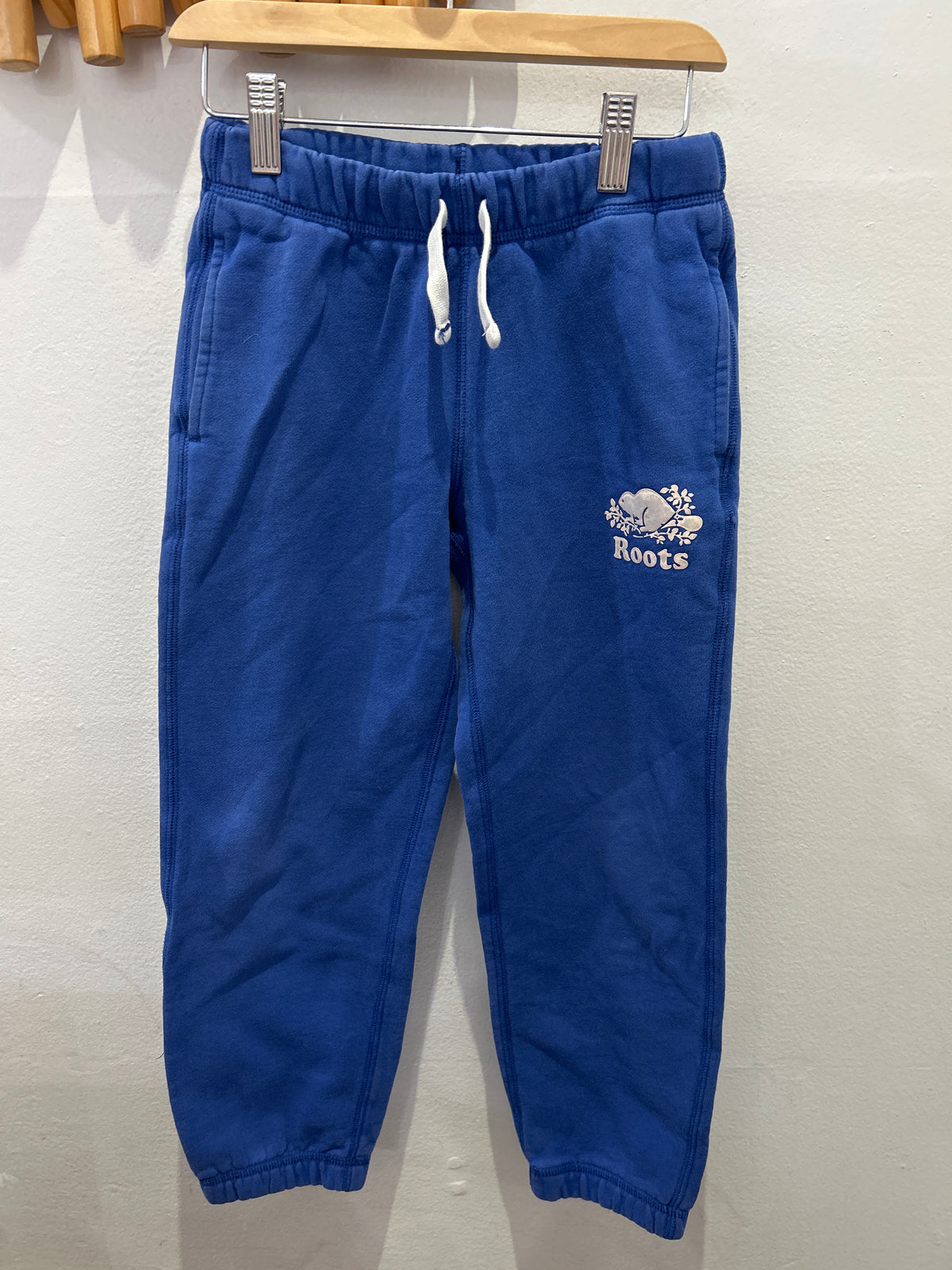 Roots blue joggers 8y