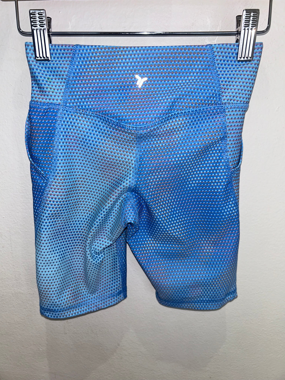 Blue activewear bike shorts 5y