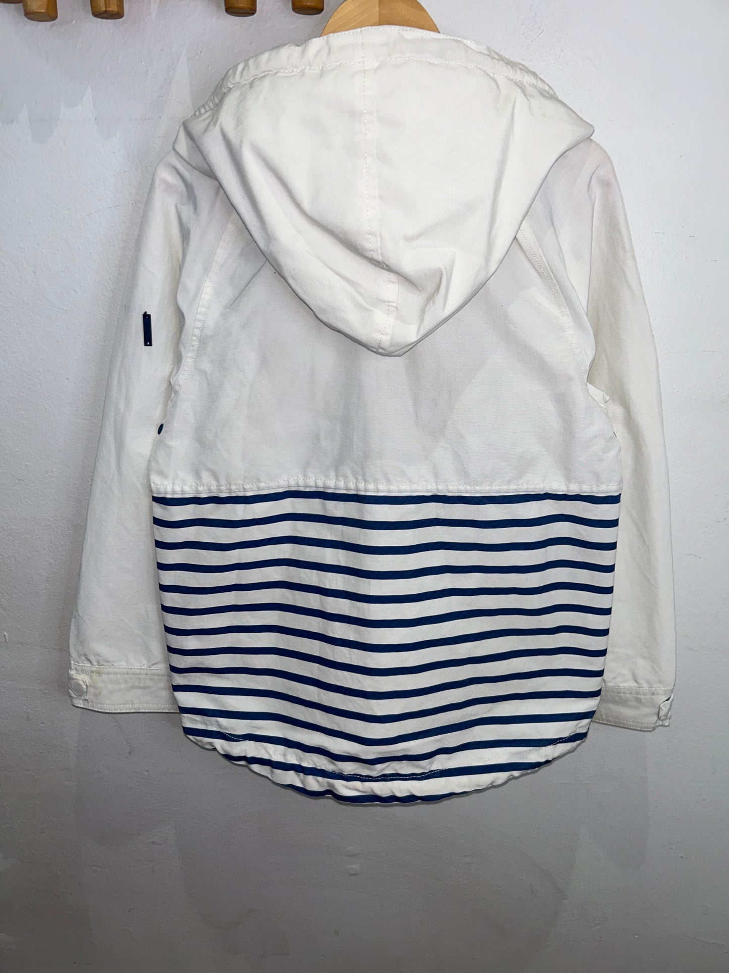 Blue stripes windbreaker 8y