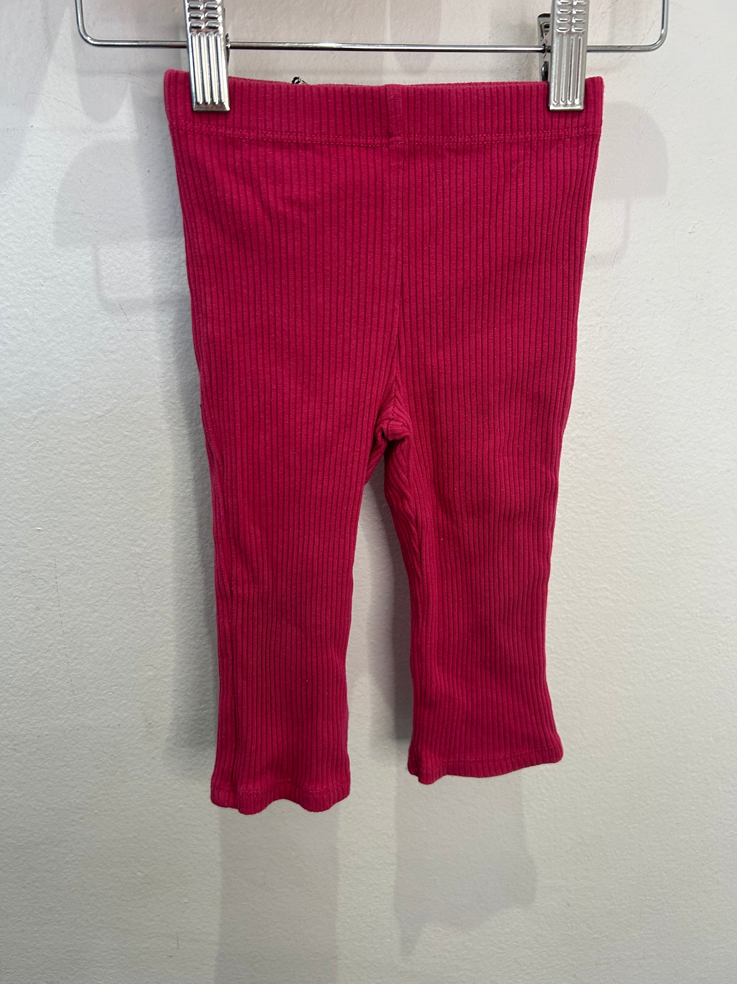 Pink flare leggings 12m
