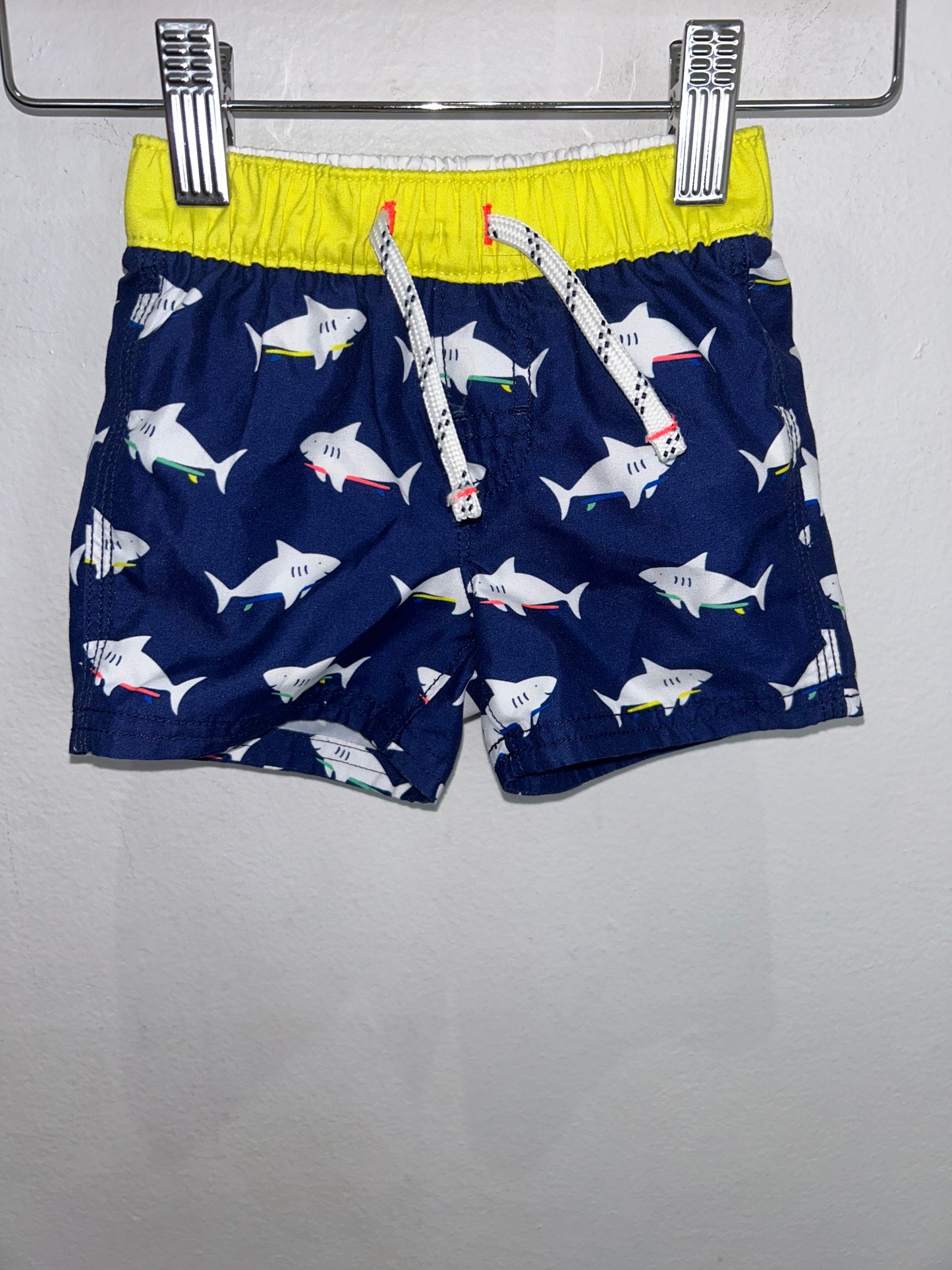 Neon baby shark swim set 0-6m
