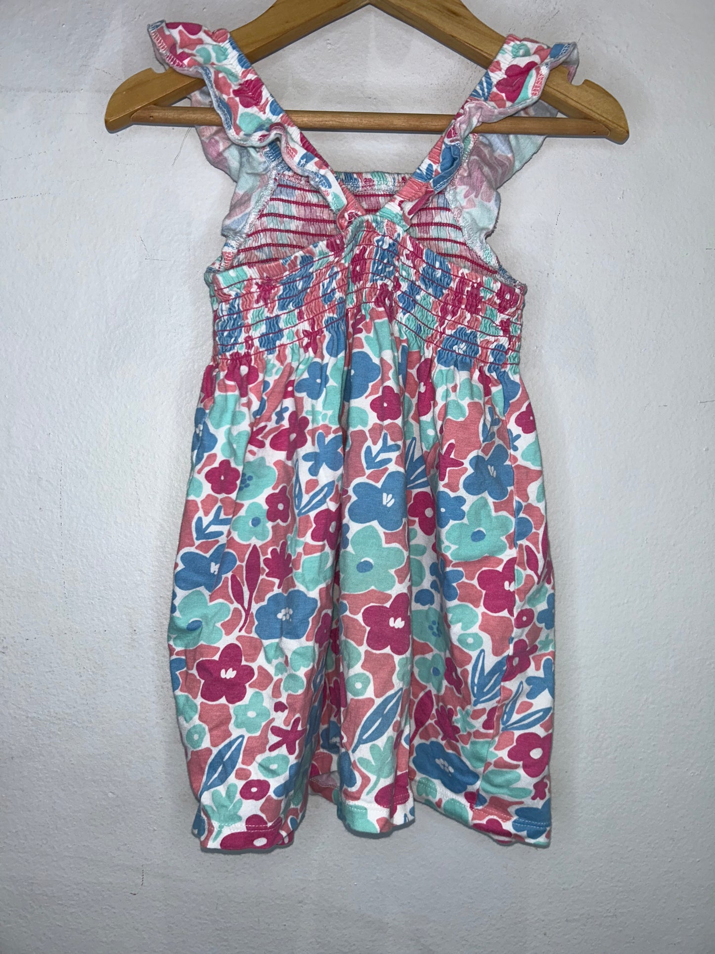 Hatley floral smocked dress 2y