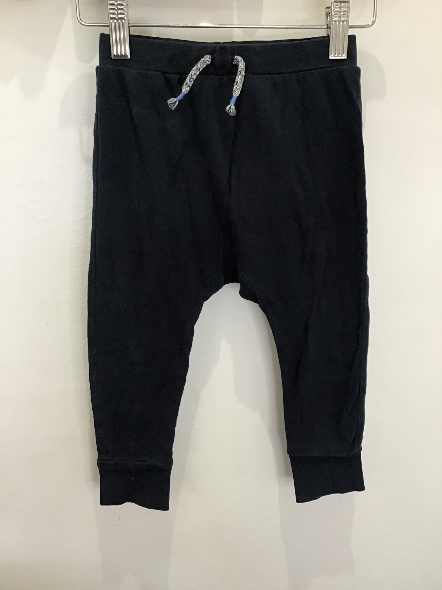 Navy cotton pants 18-24m
