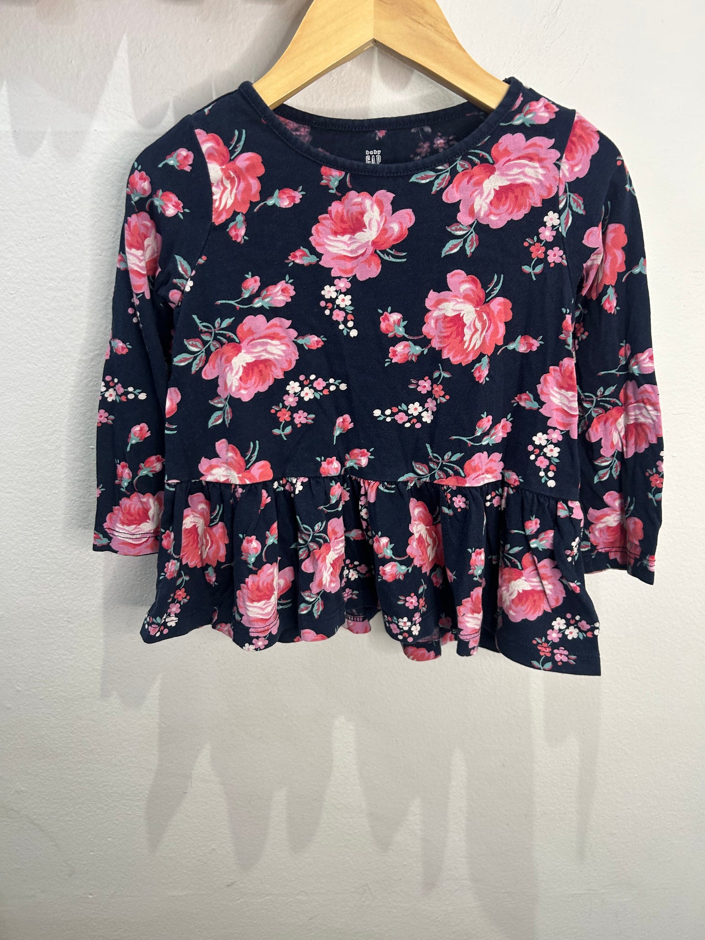 Roses a-line tee 2y