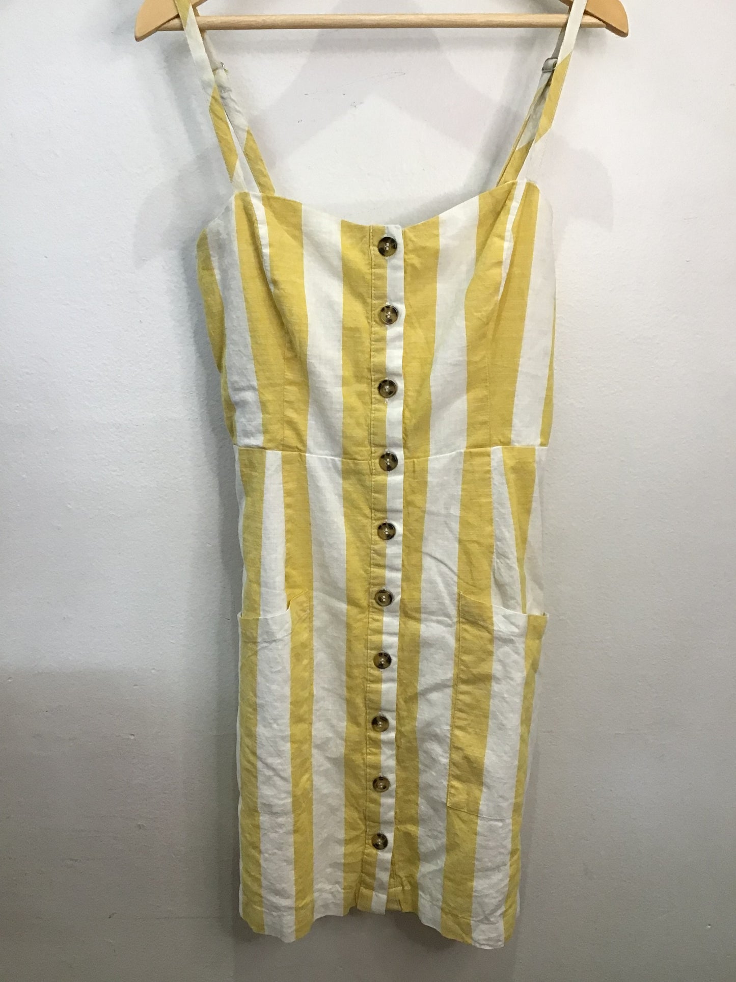 Dress yellow stripes- adult S