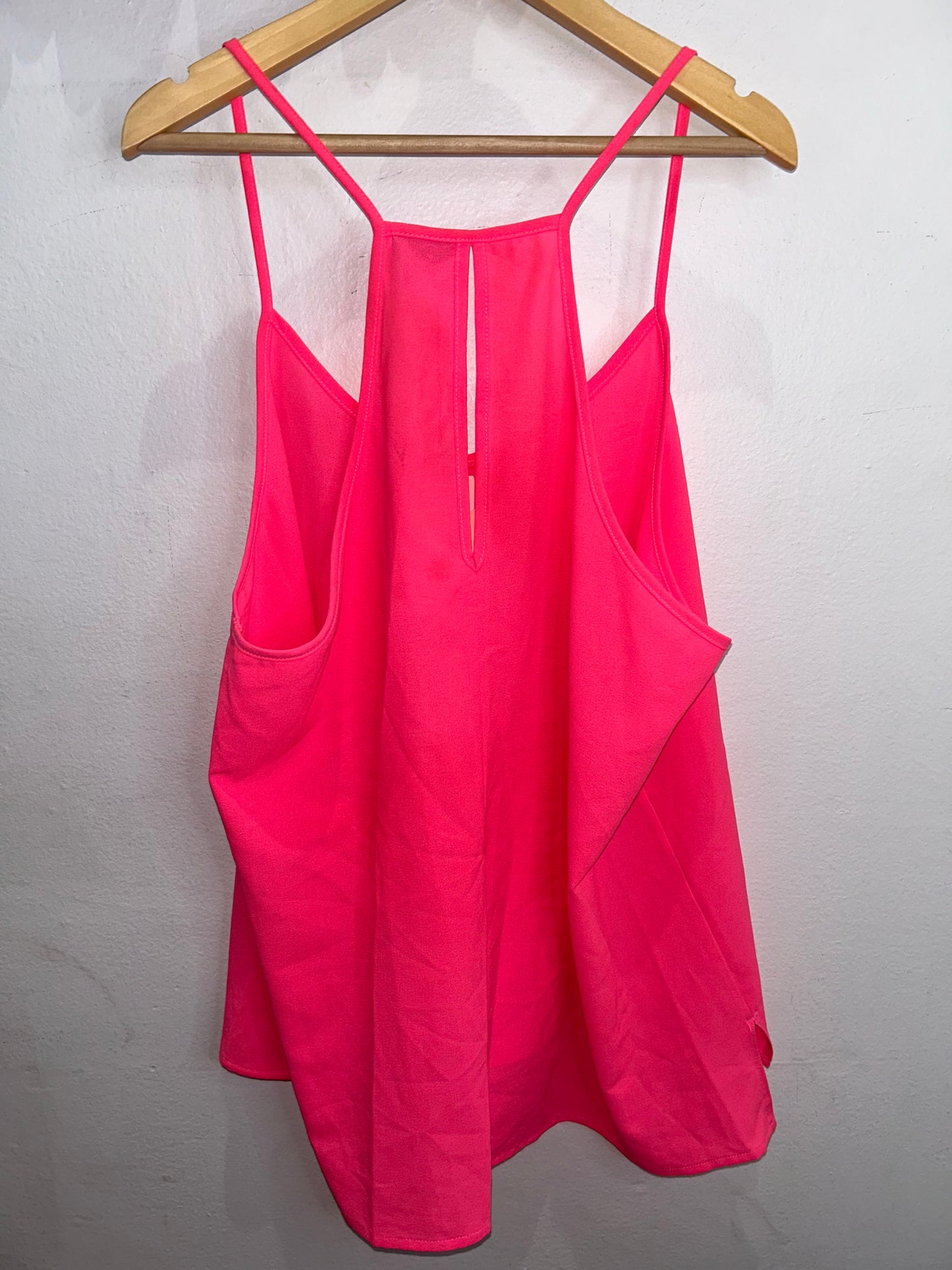 Neon pink tanktop- adult L