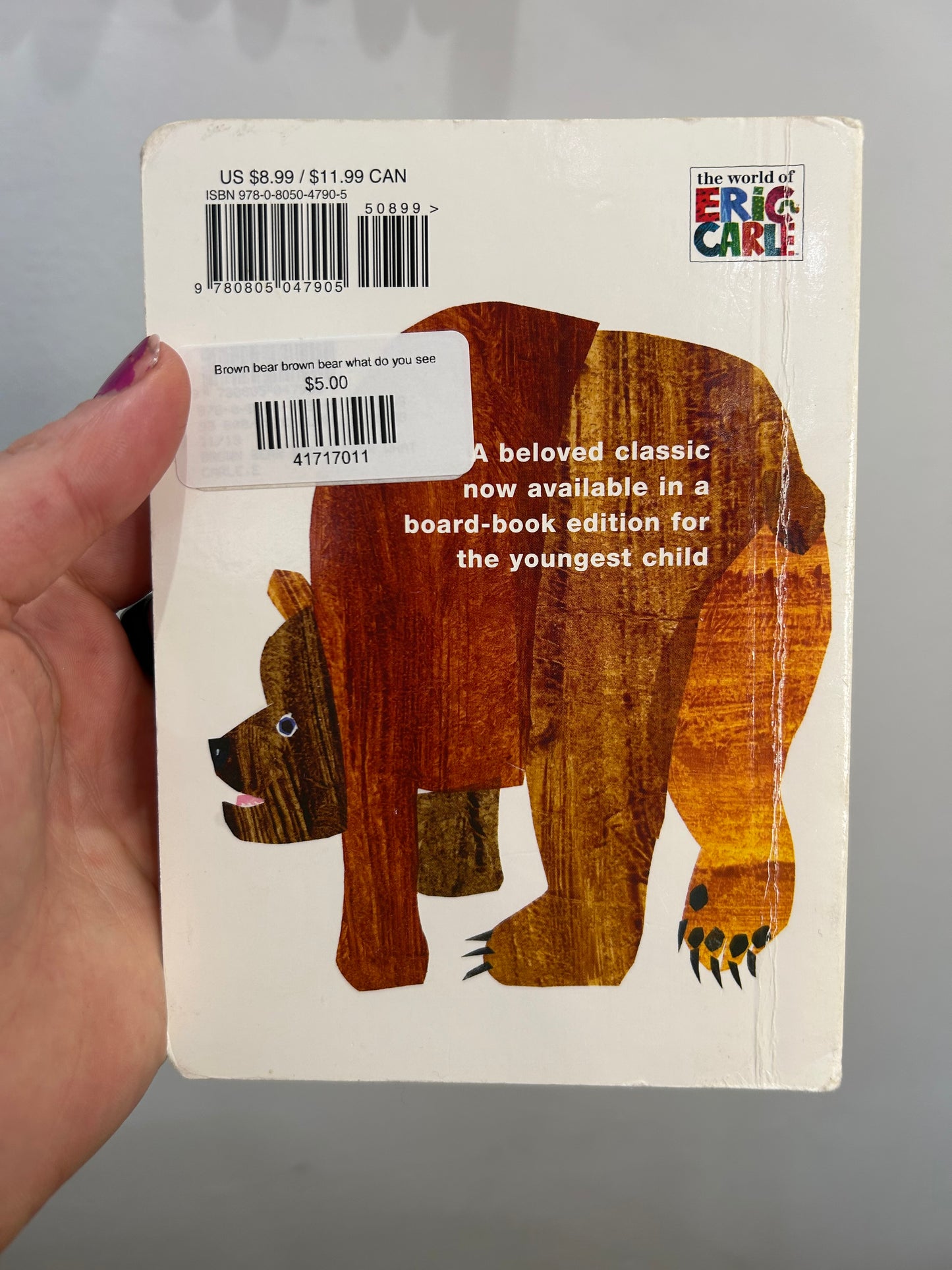 Brown bear brown bear what do you see