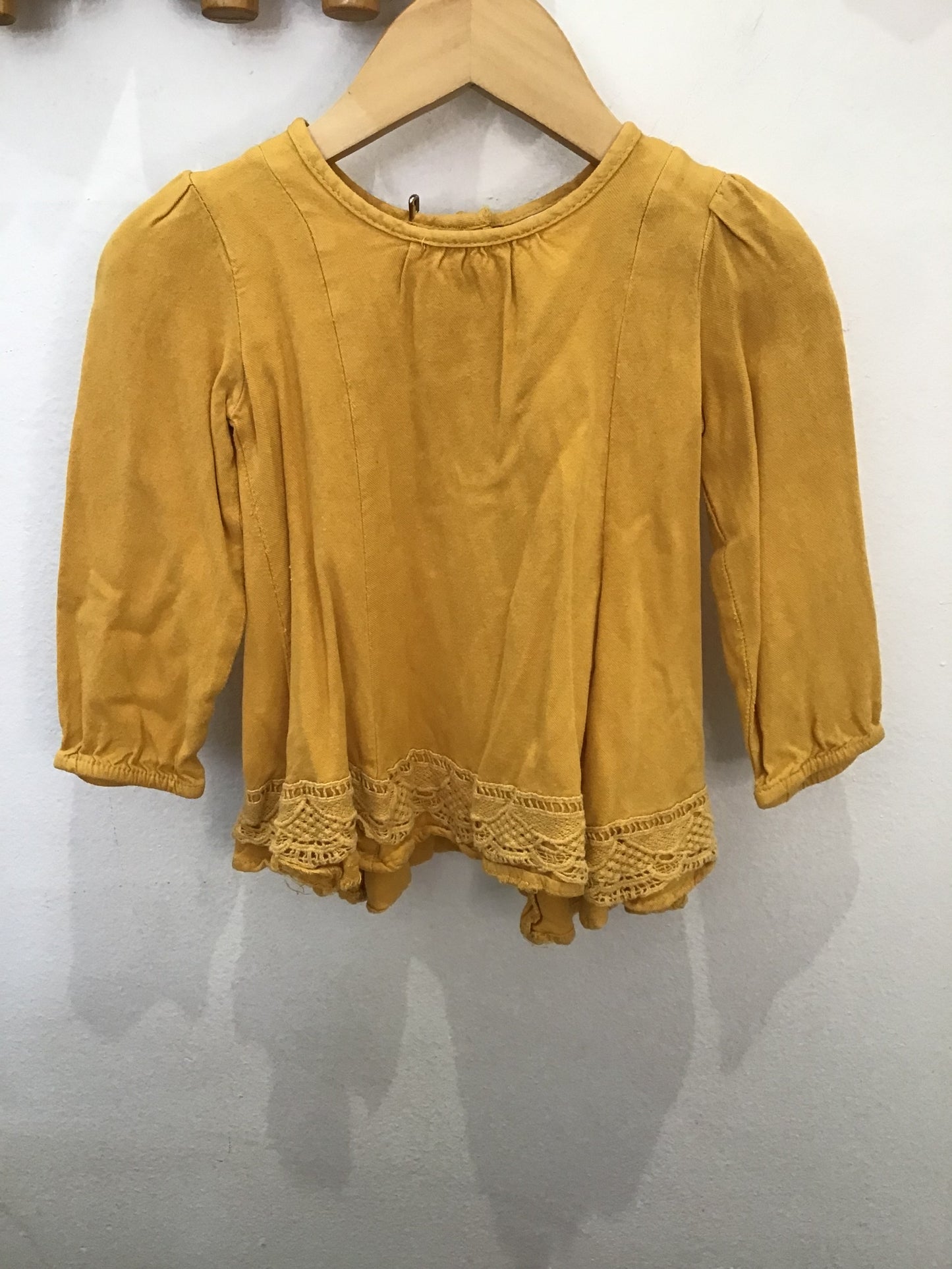 Mustard tunic 12-18m