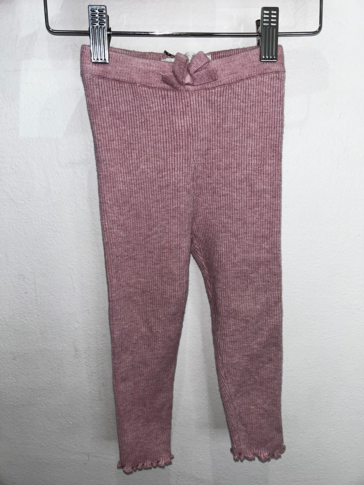 Pink sweater pants 2-3y