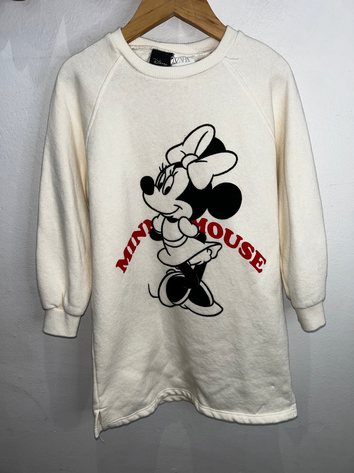 Minnie Mouse pullover dress 3-4y