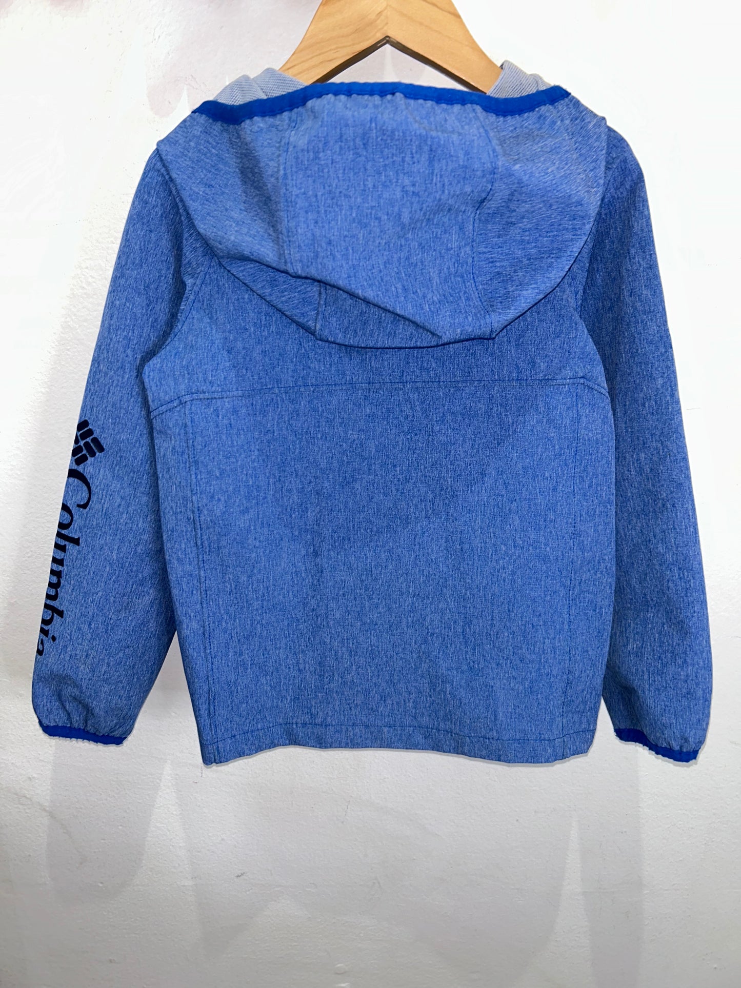 Columbia blue windbreaker 4y