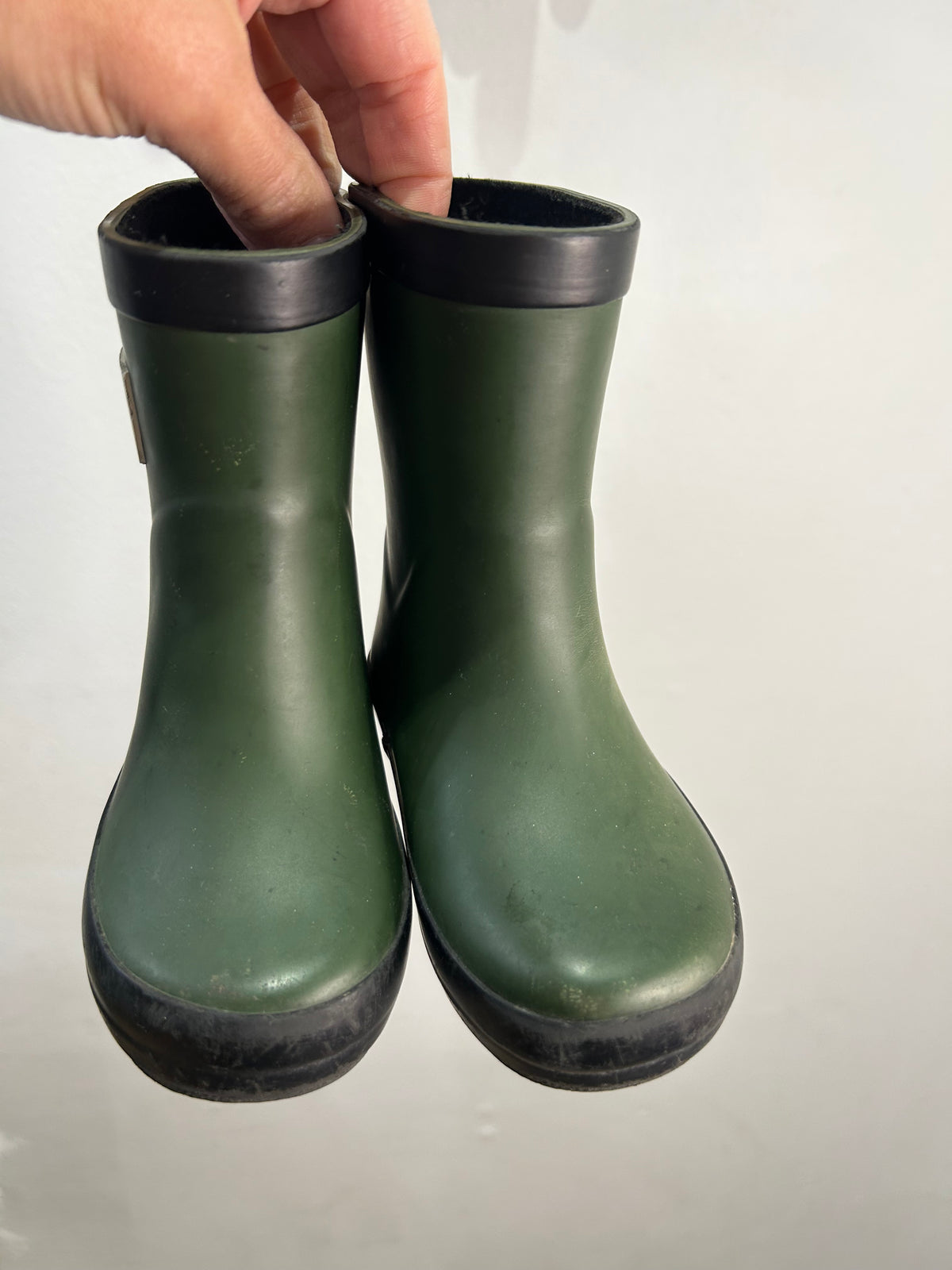 C4 green Stonz rainboots