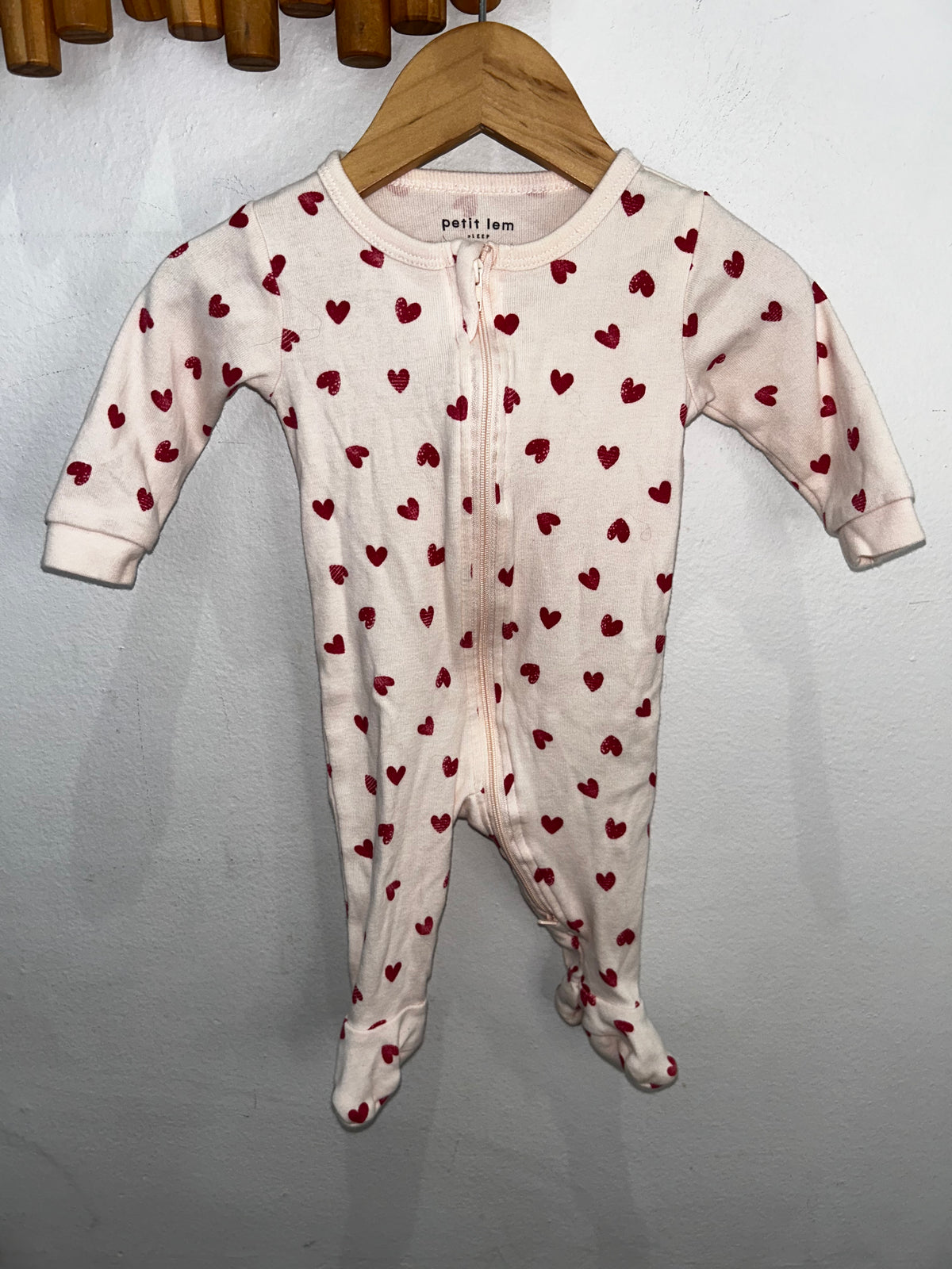 Red hearts sleeper 3m