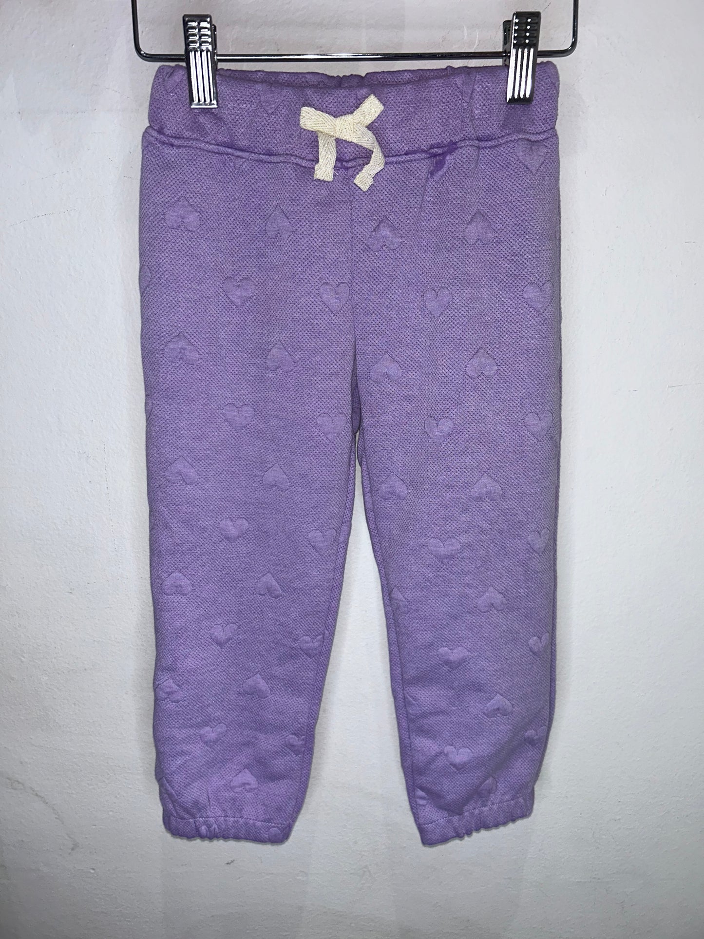 Purple Heart Jogger Set 3y