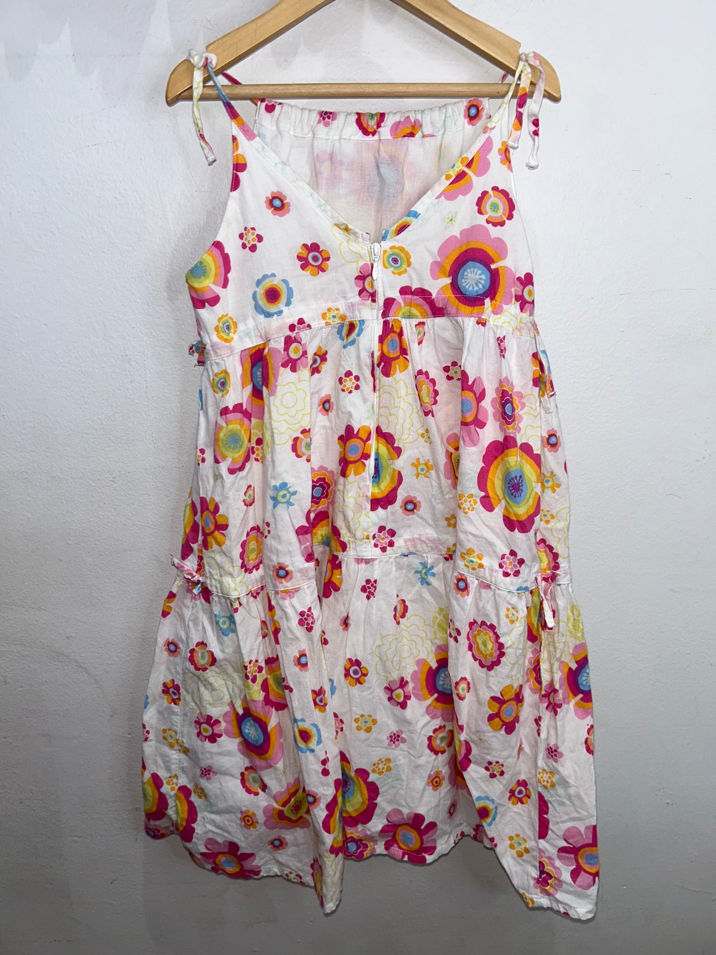 Big flowers dress 10y
