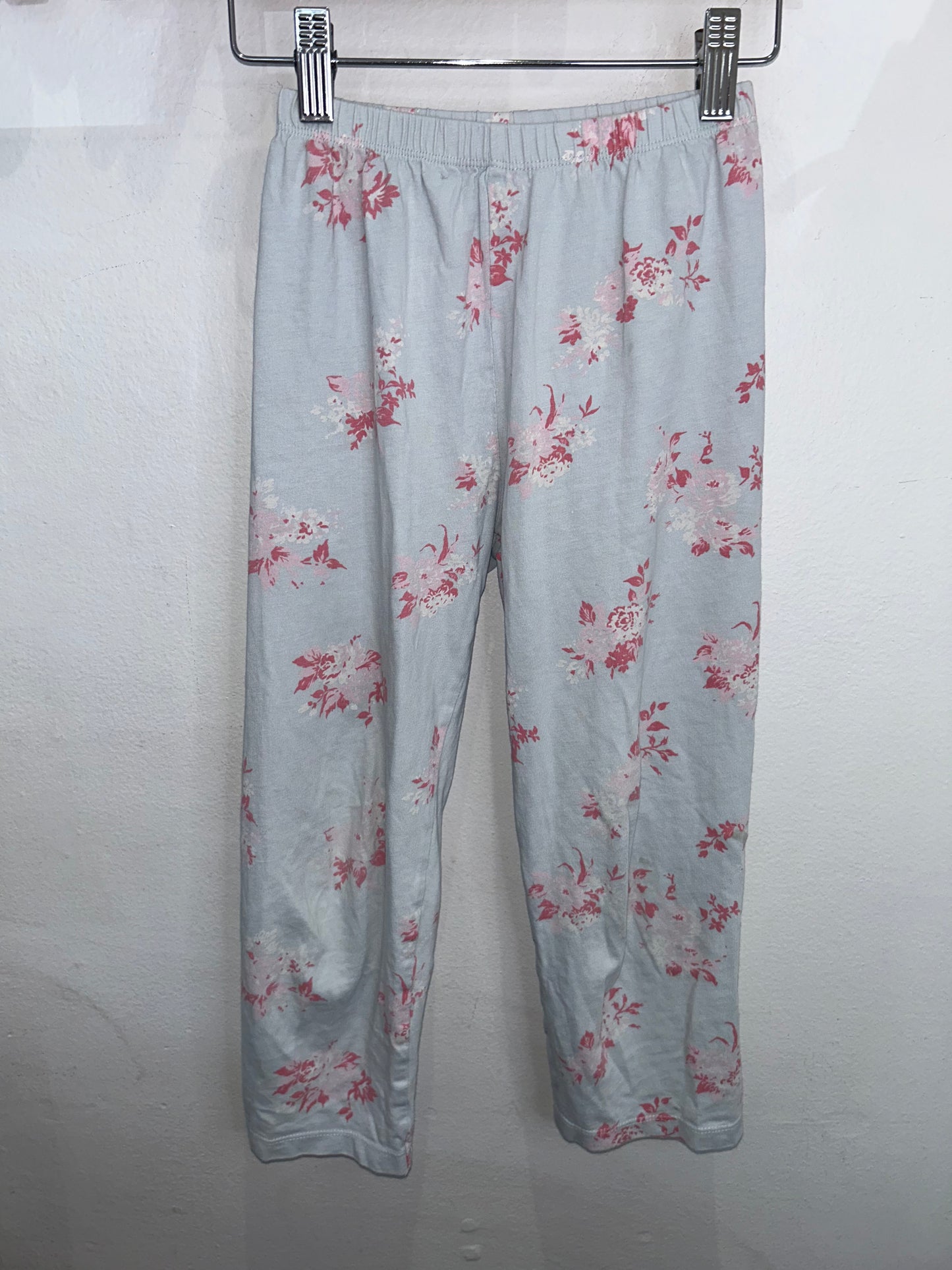 Blue floral pyjamas 5-6y