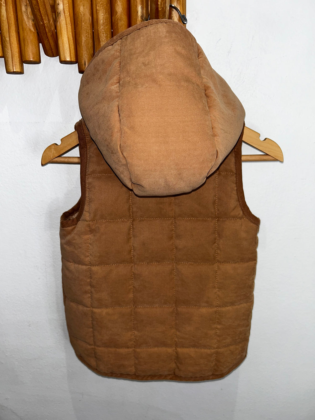 Telluride clothing company brown vest 3y