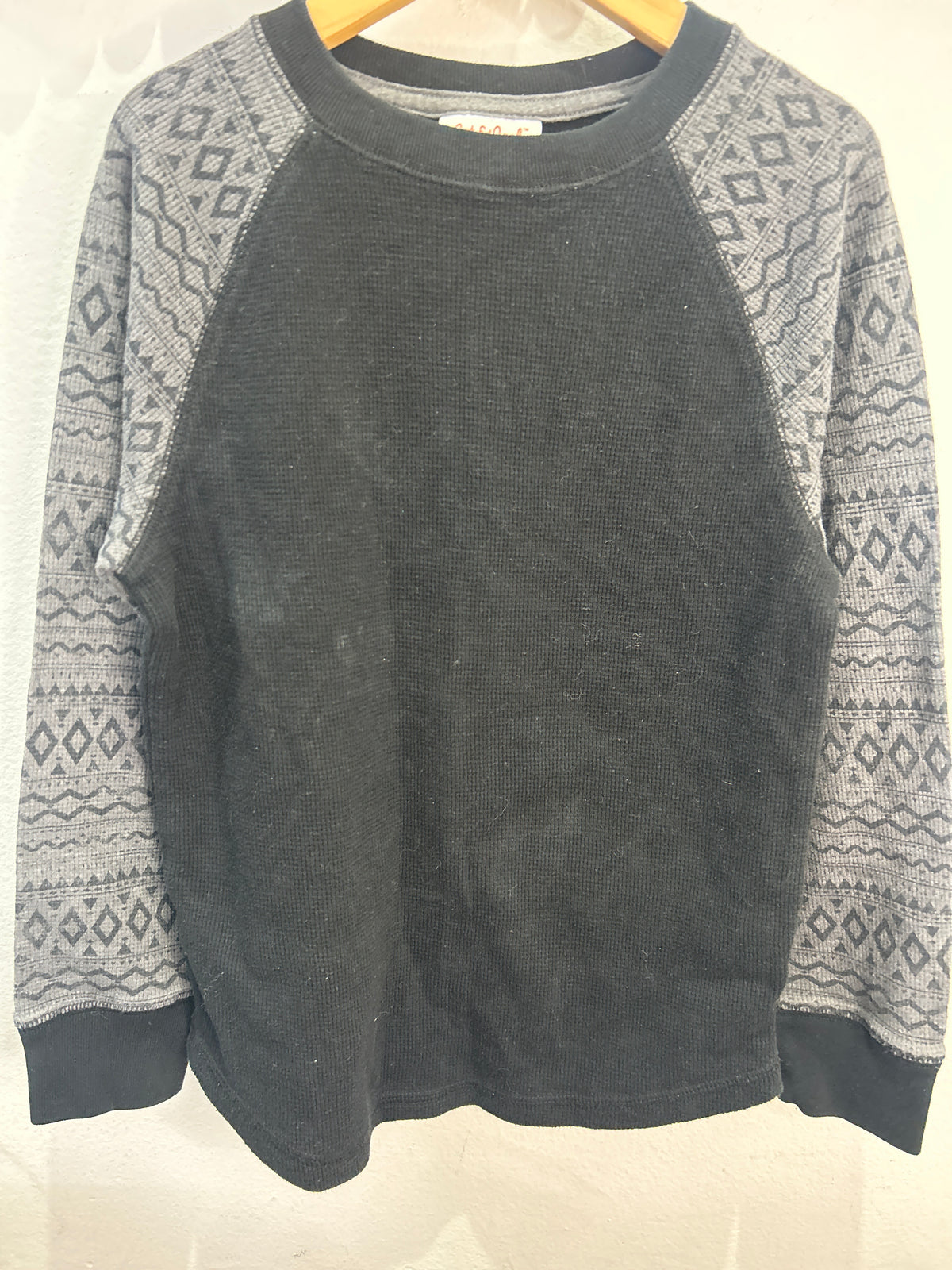 Waffle sleeved‚cor longsleeve 6-7y