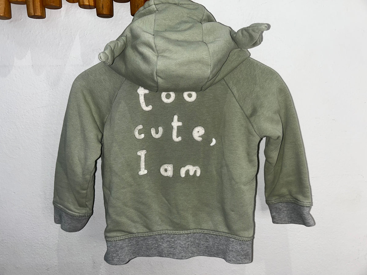 Yoda sweatshirt 12-18m