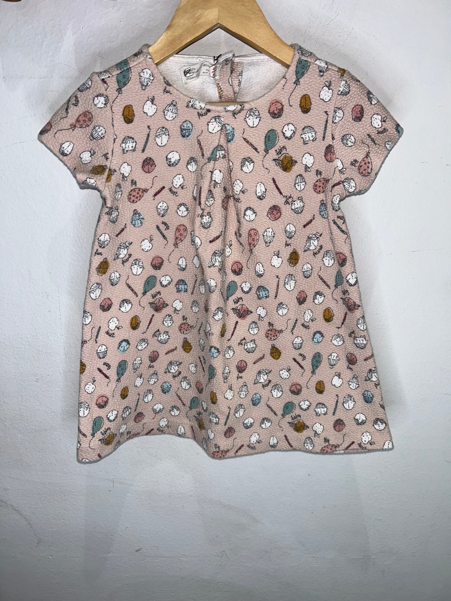 Friendly Faces Dress 2-3y