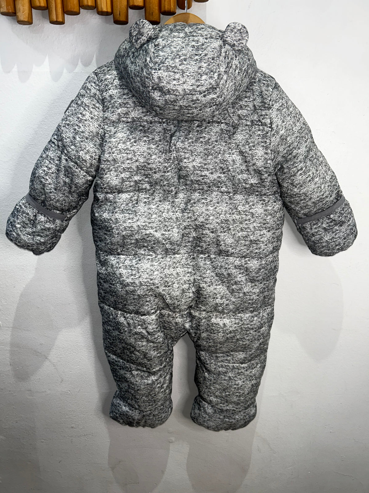 Grey cold control ultramax snowsuit 12-18m
